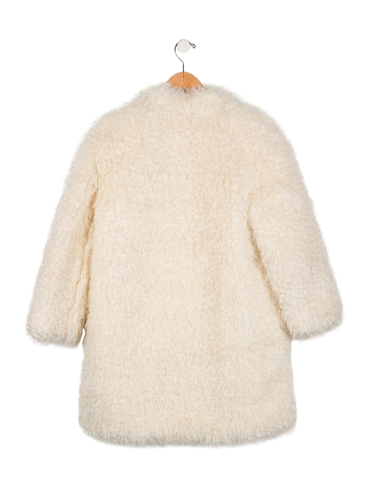 Fendi Mohair Faux Fur Coat