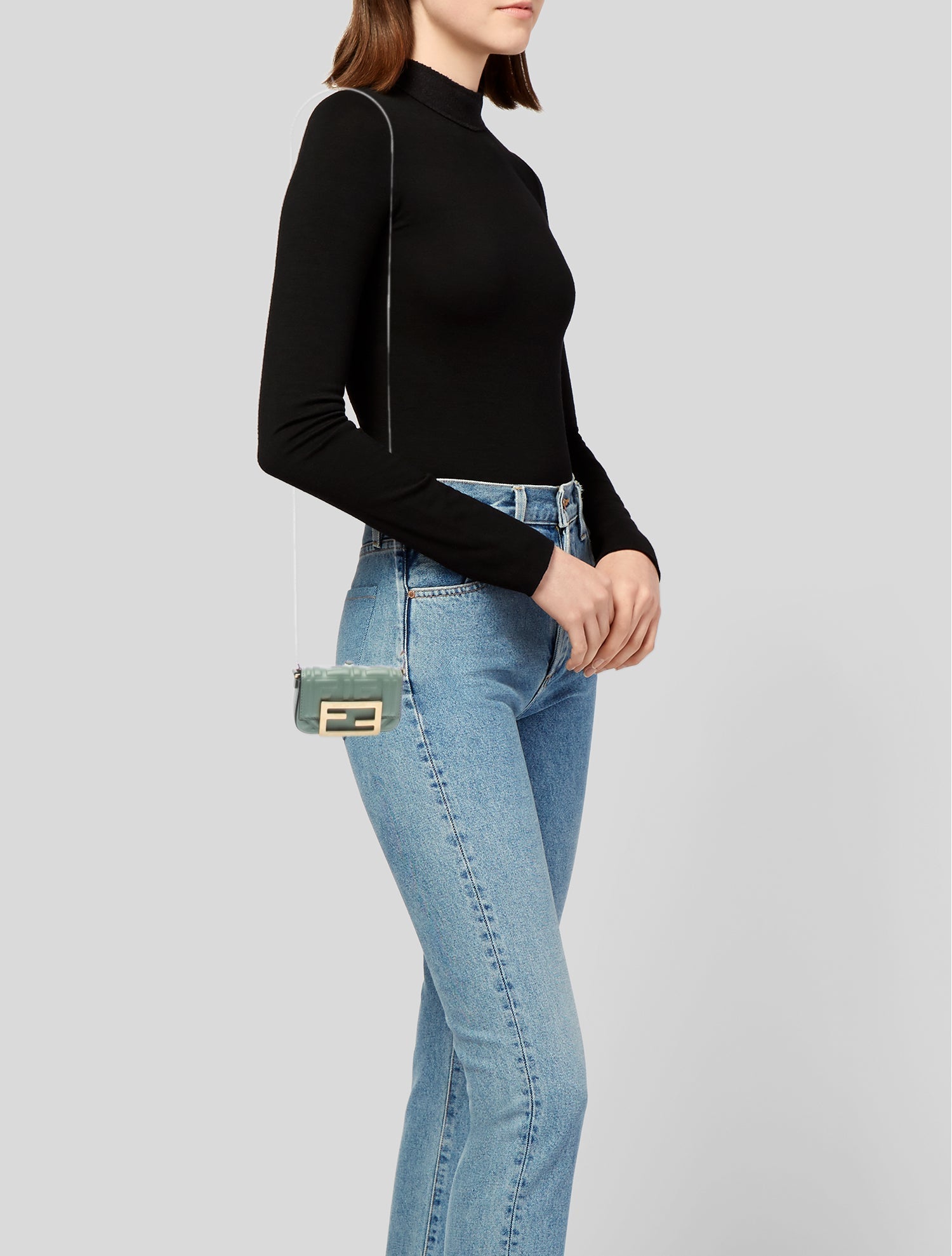 Fendi Zucca FF Baguette