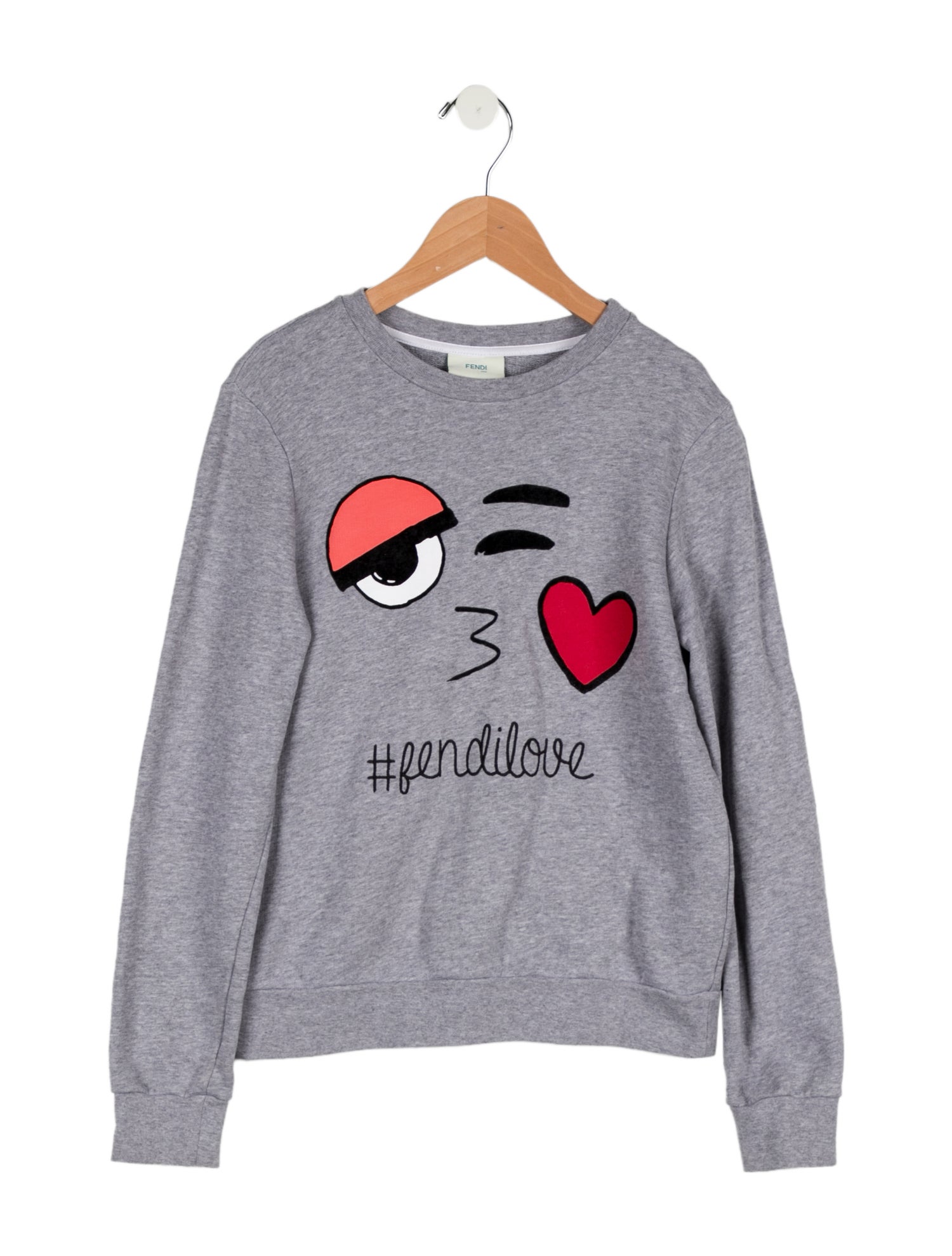Fendi Girls' Graphic Sweatshirt