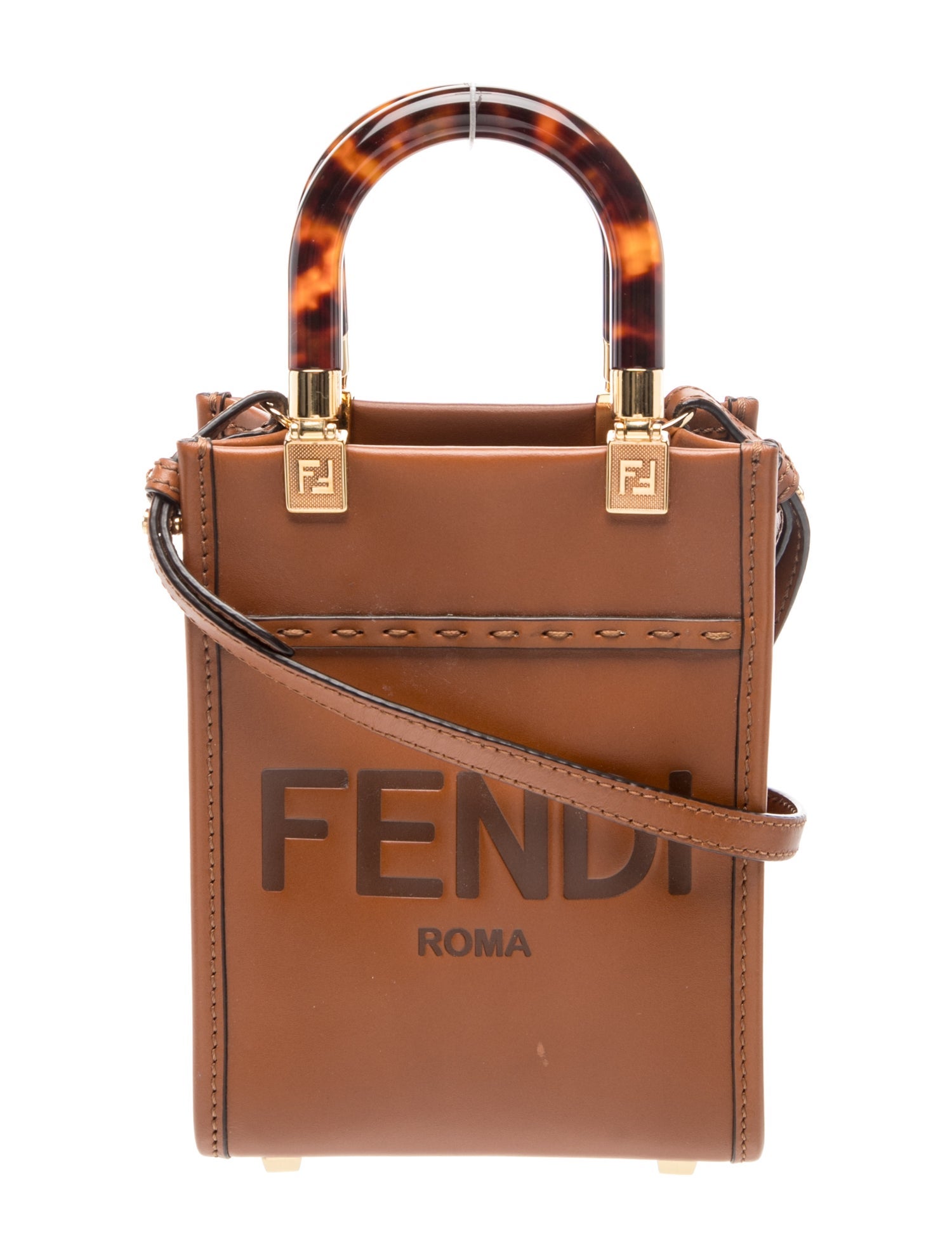 Fendi Leather Crossbody Bag