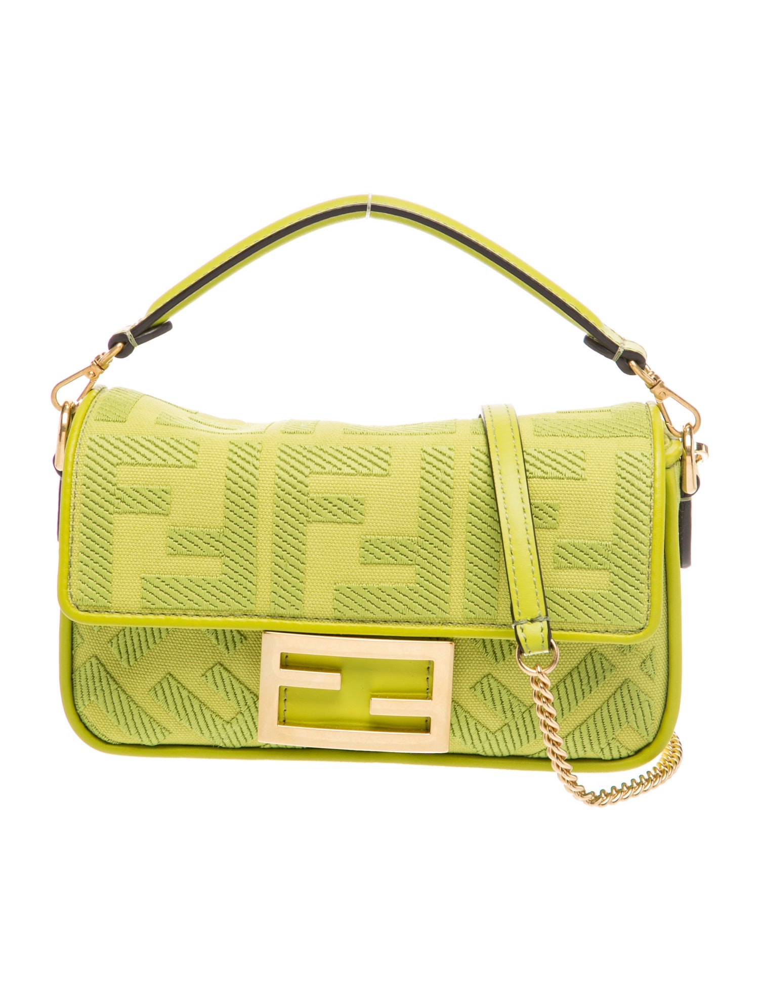 Fendi Zucca FF Baguette Mini