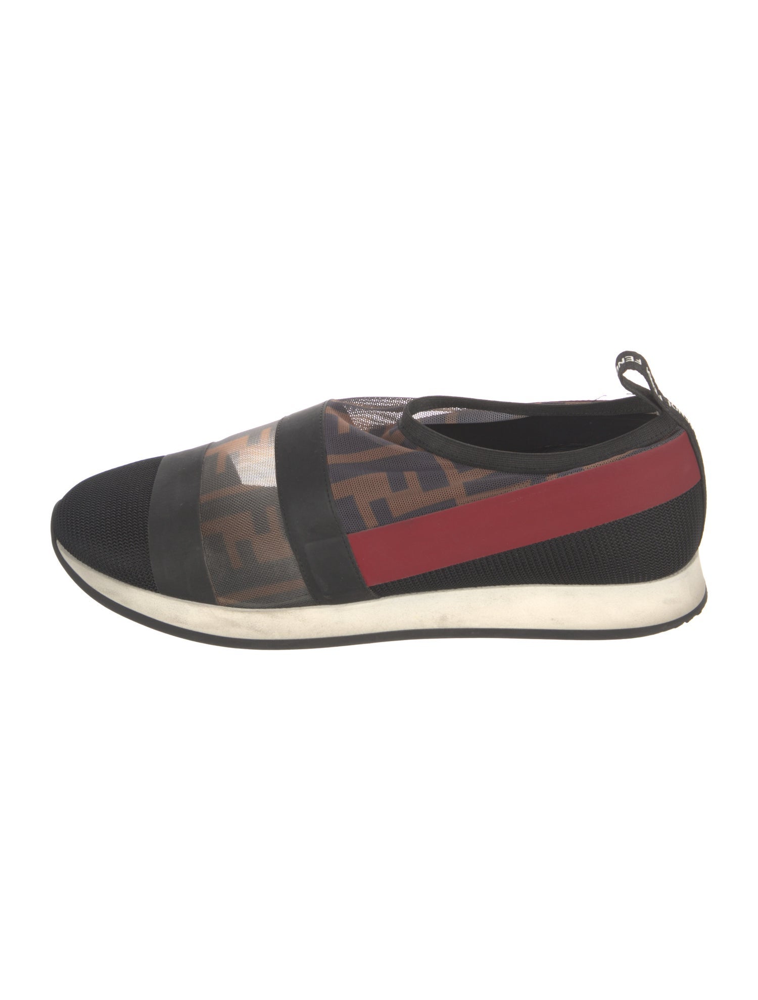 Fendi Zucca FF Logo Mesh Sneakers
