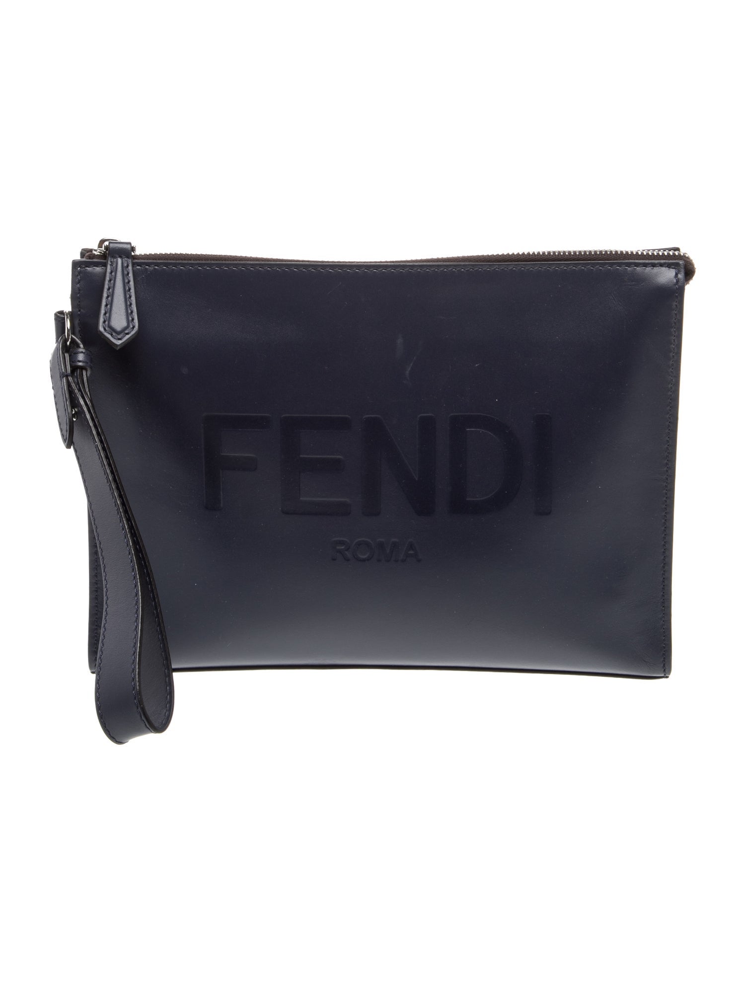 Fendi Leather Clutch