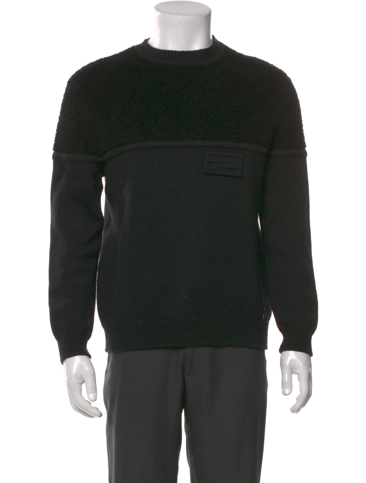 Fendi Zucca FF Logo Wool Pullover