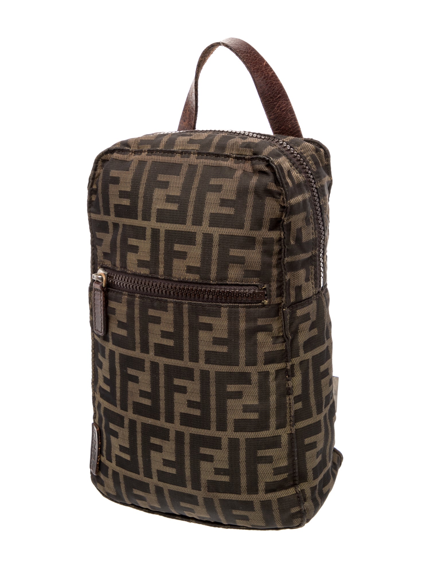 Fendi Zucca FF Backpack Vintage