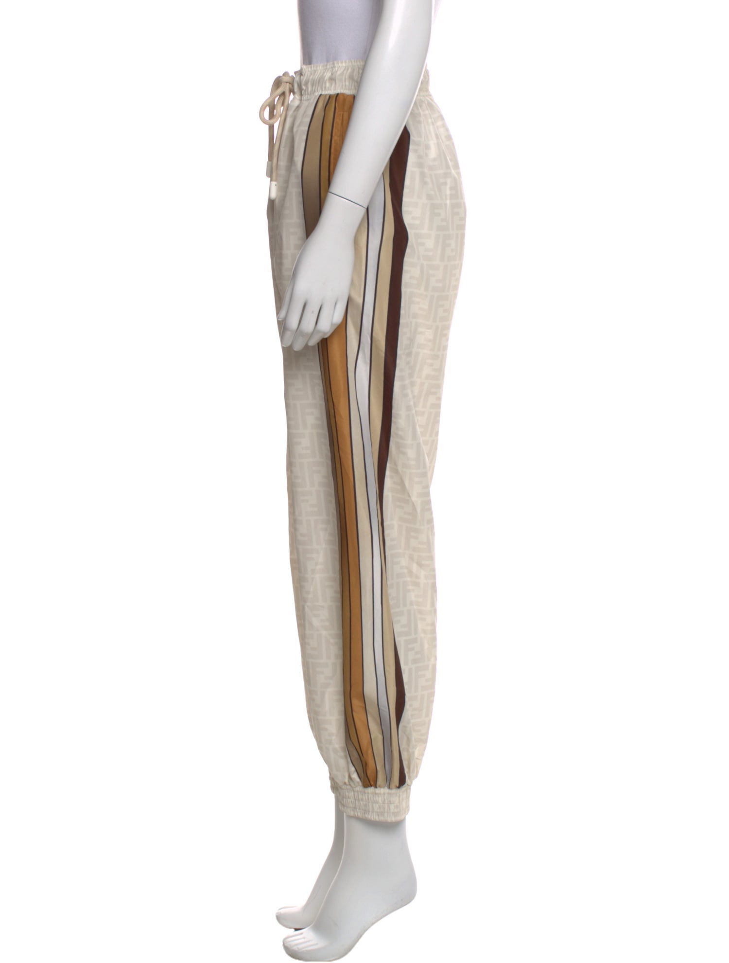 Fendi Printed Skinny Leg Pants