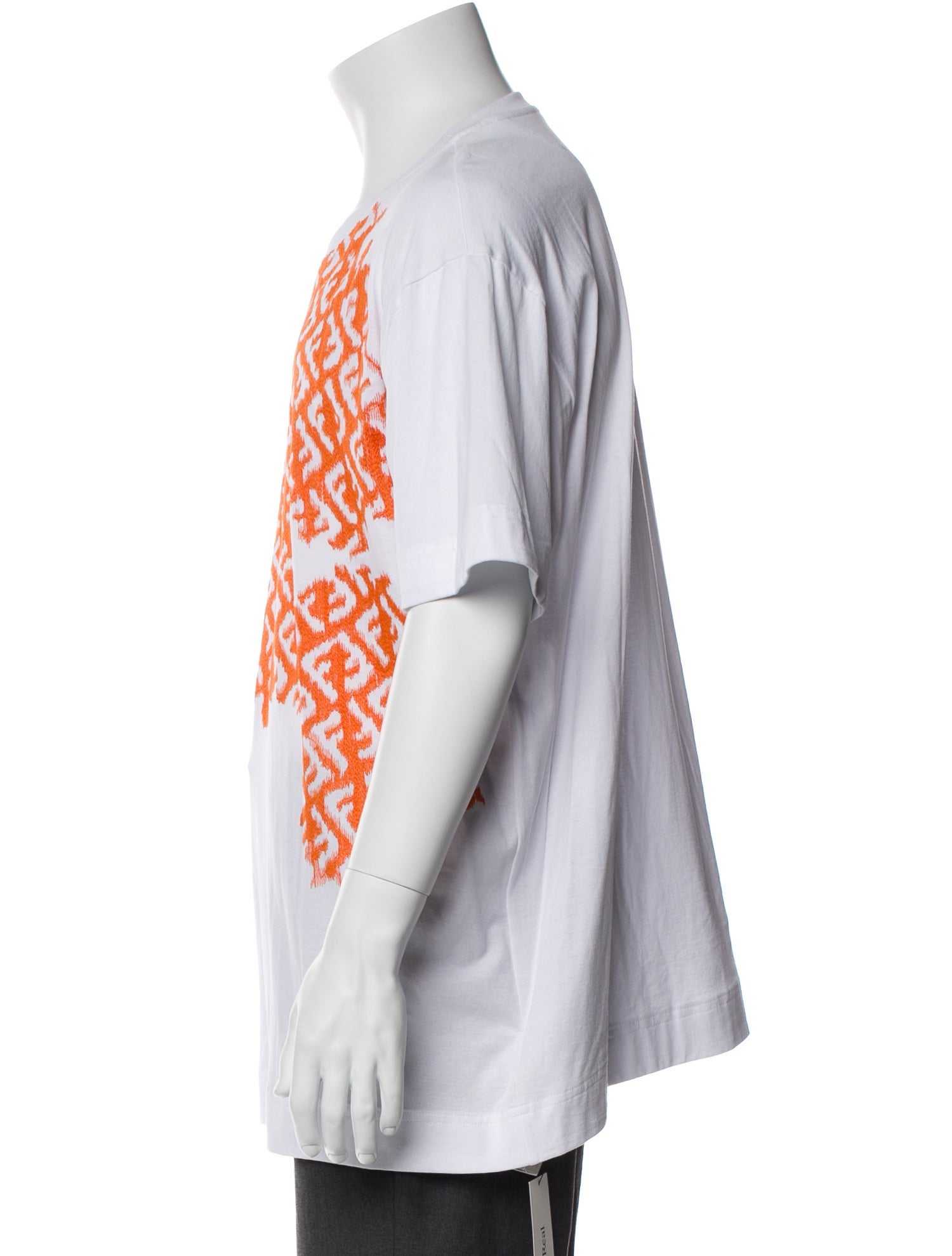 Fendi Graphic Print Crew Neck T-Shirt