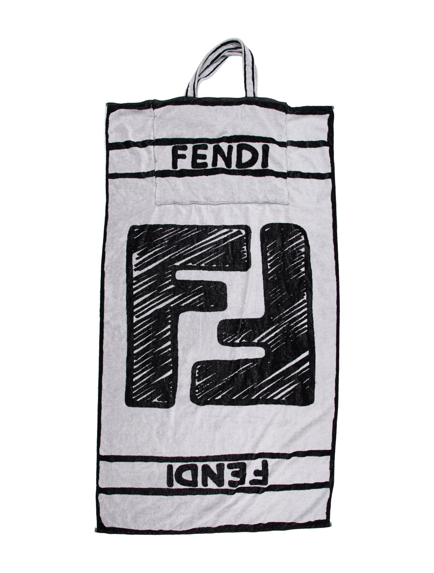 Fendi Zucca FF Beach Towel