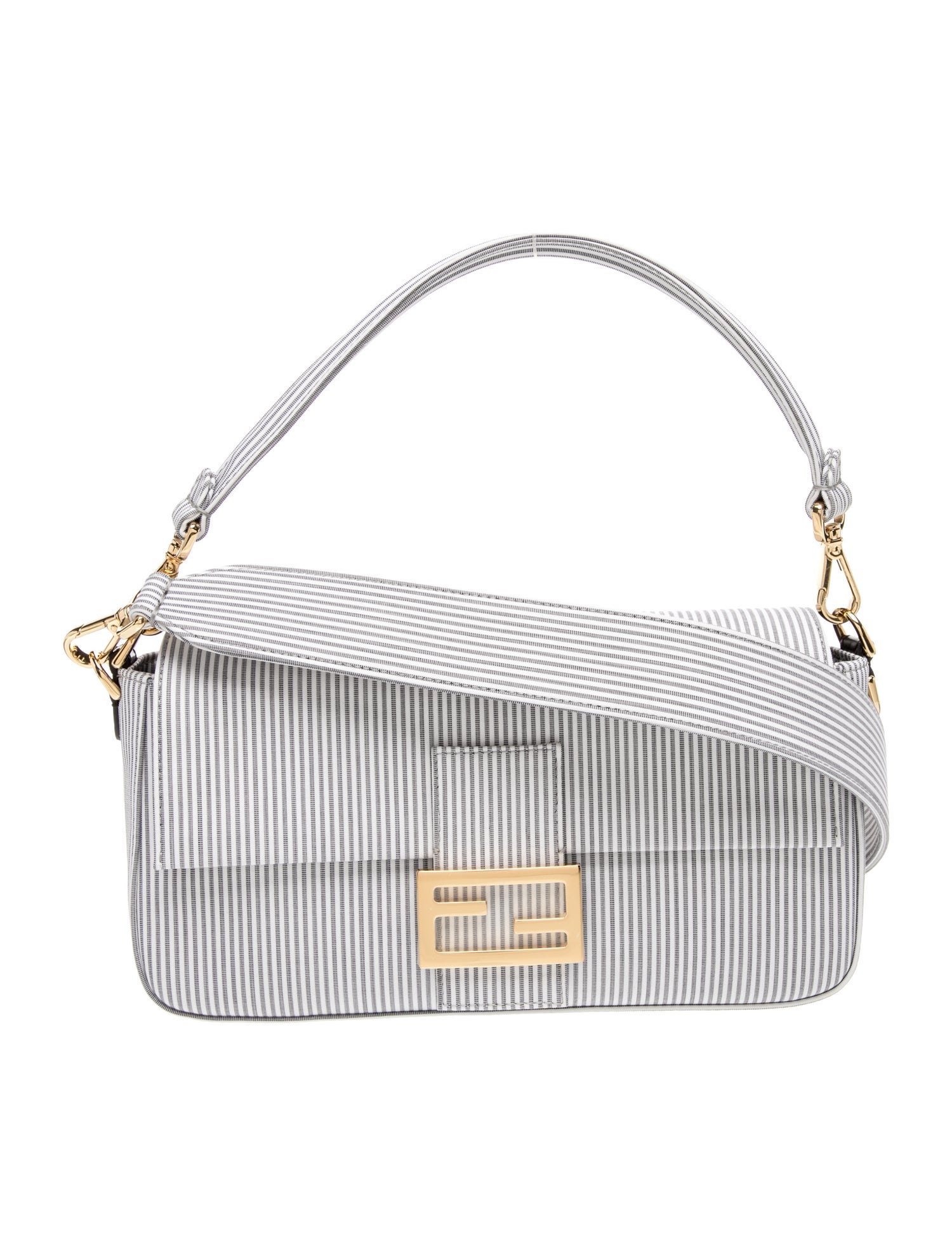 Fendi Canvas Baguette
