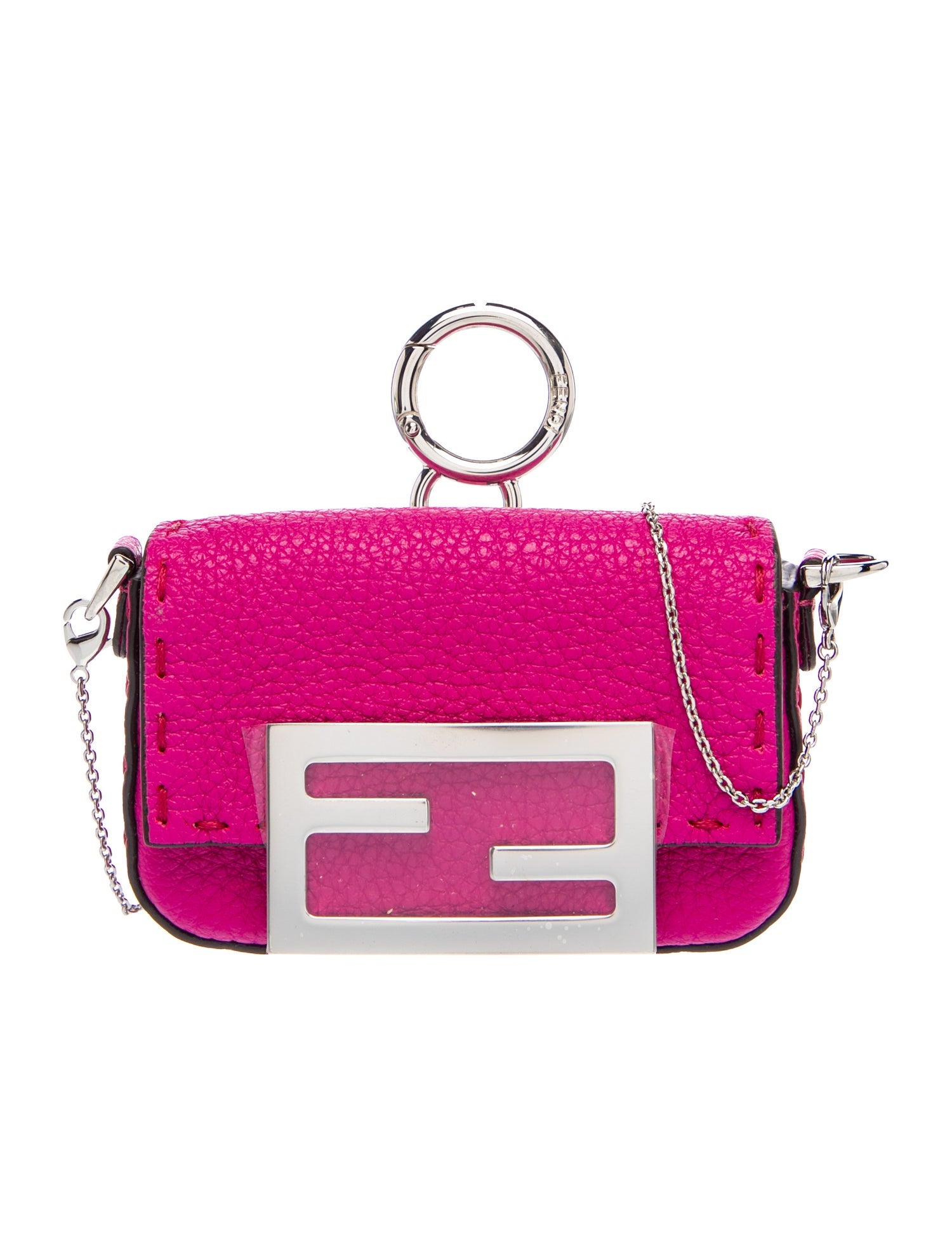 Fendi Leather Baguette Nano 2024