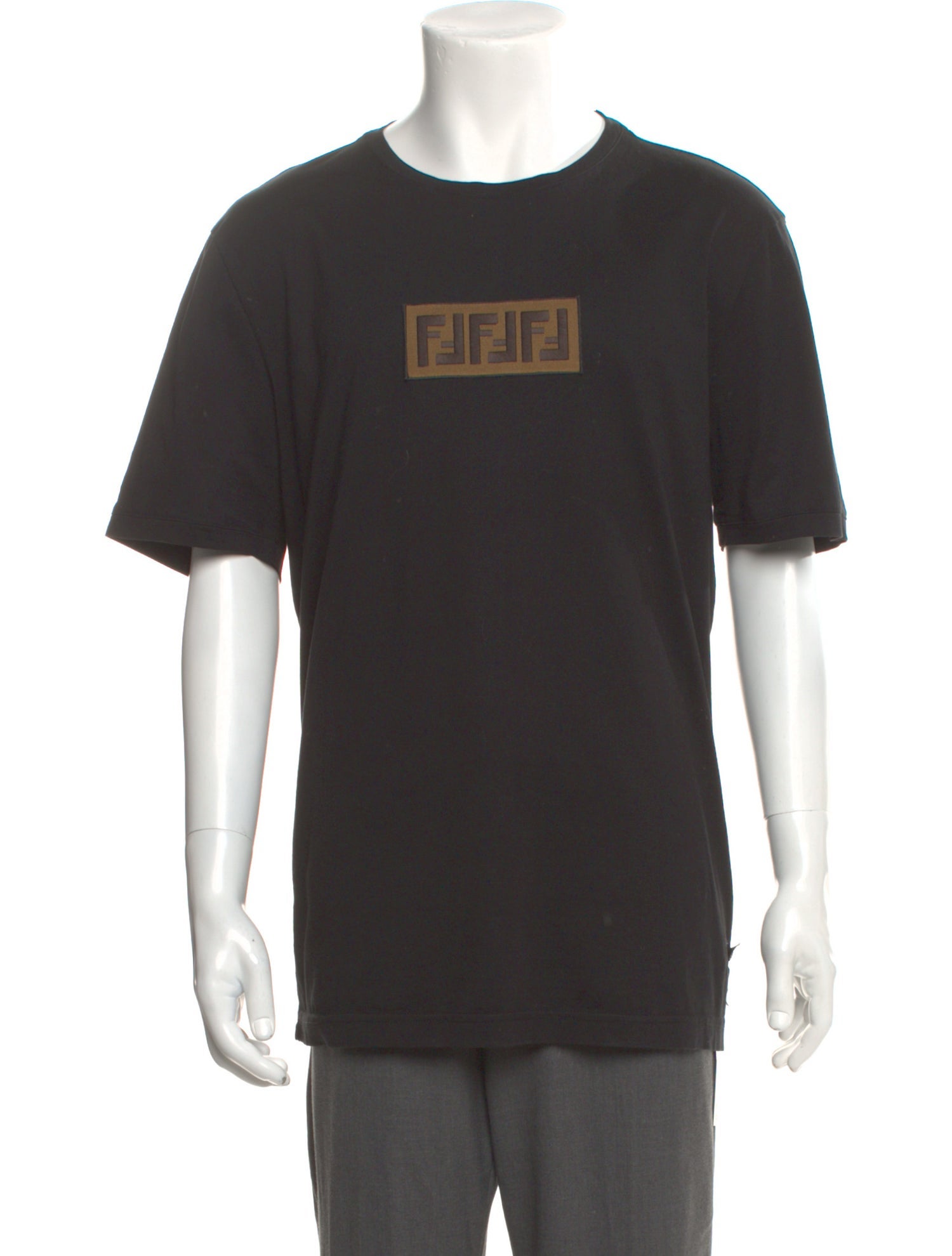 Fendi Zucca FF Logo Graphic Print T-Shirt