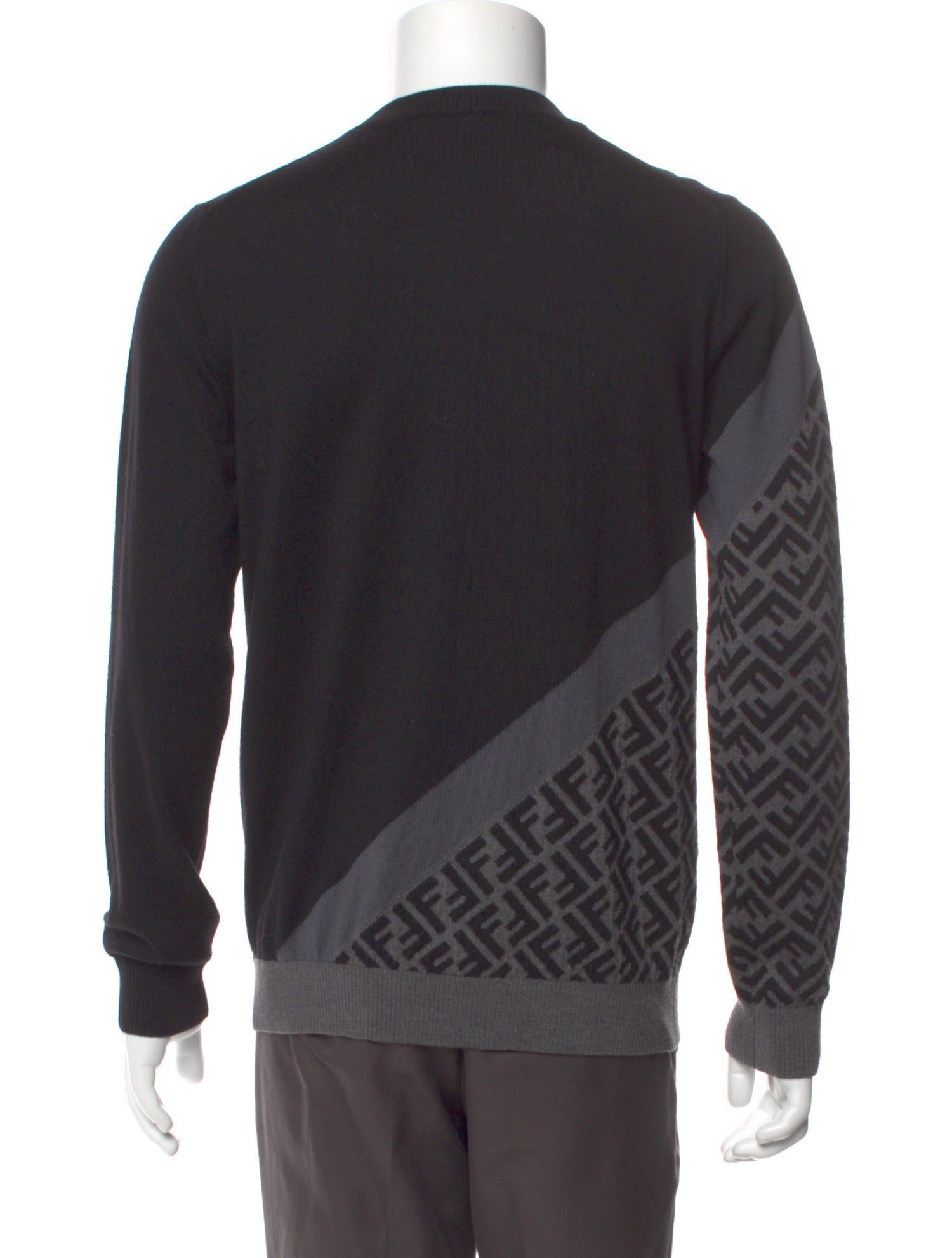 Zucca FF Logo Virgin Wool Pullover