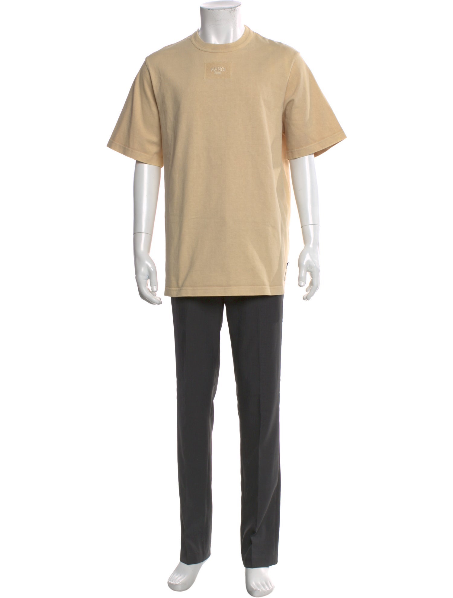 Fendi Monsters Motif Crew Neck T-Shirt w/ Tags