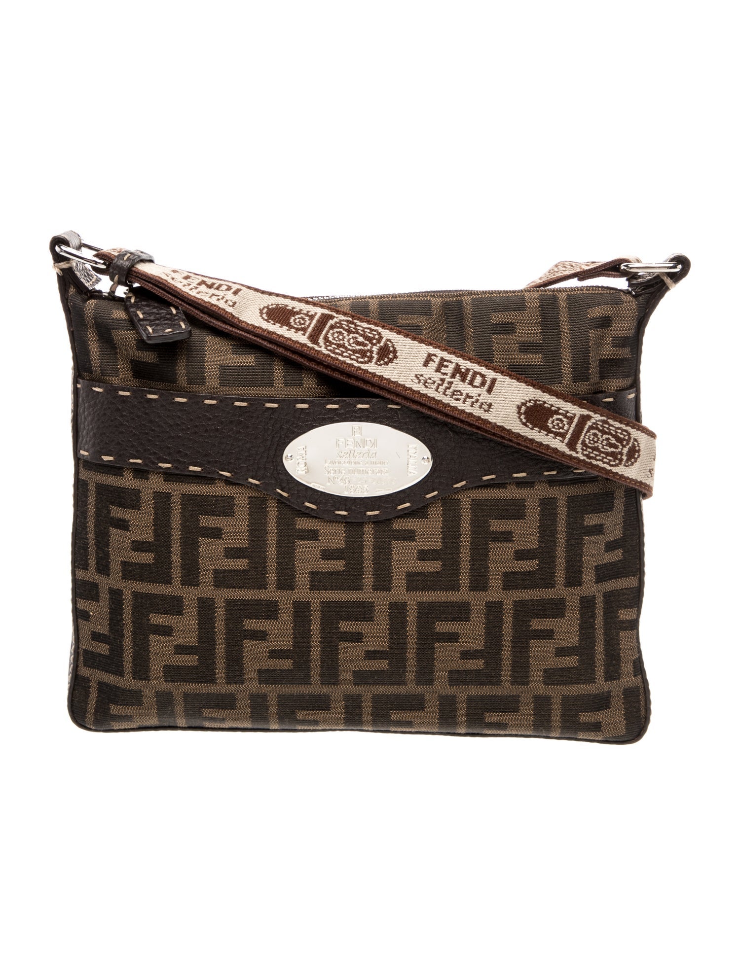 Fendi Zucca FF Selleria Vintage