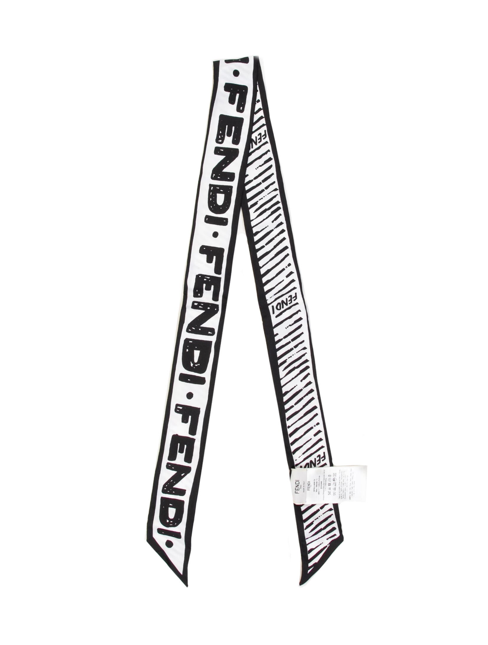 Fendi Silk Printed Bandana