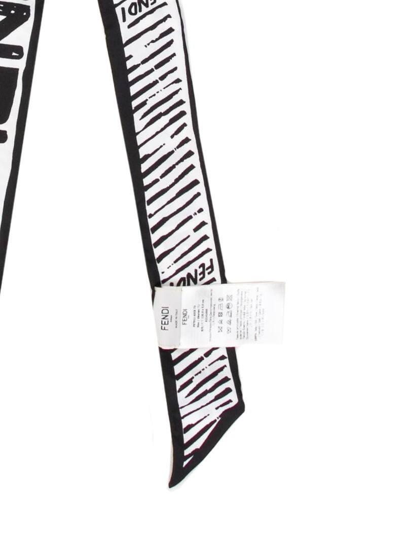 Fendi Silk Printed Bandana