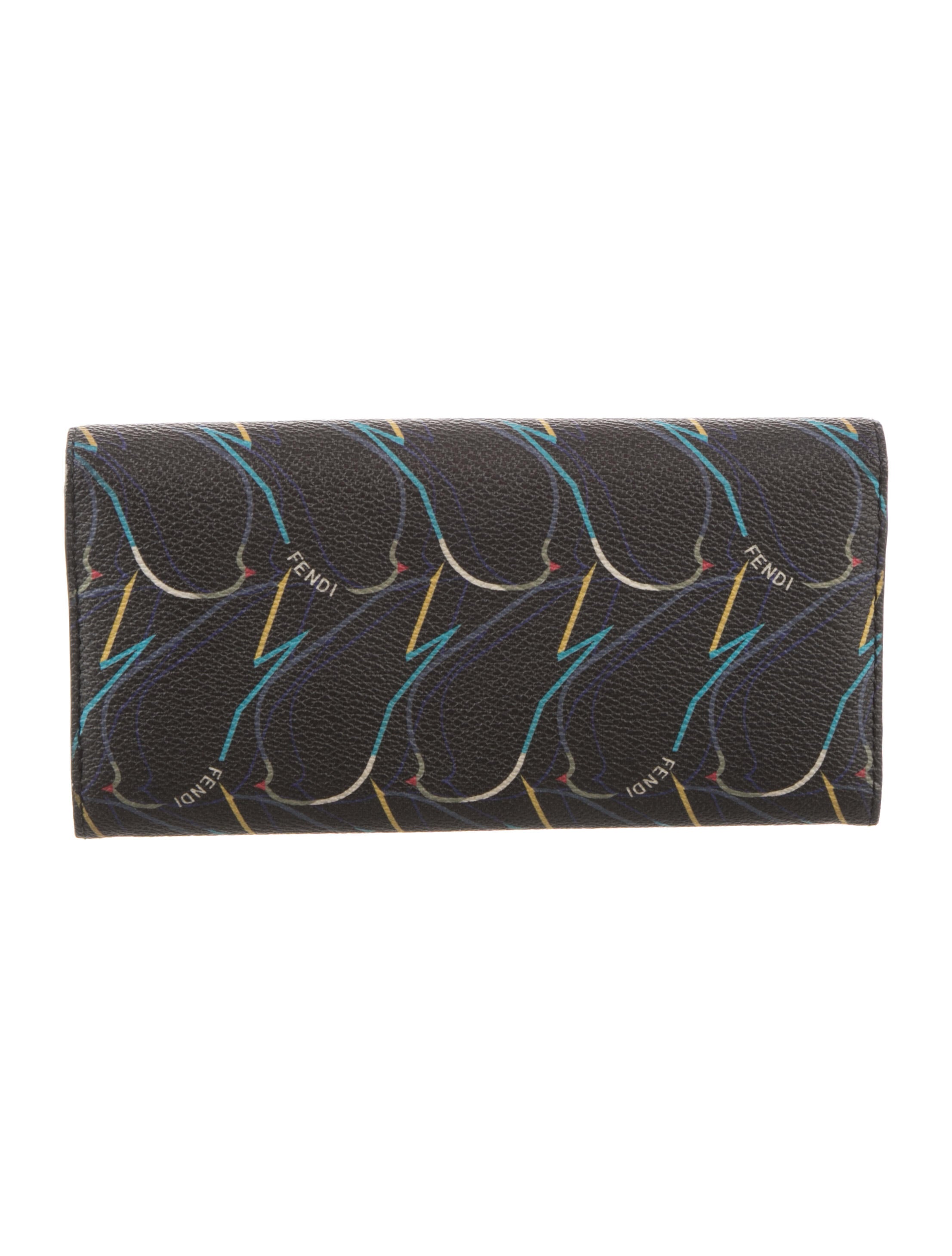 Fendi 2015 Printed Wallet