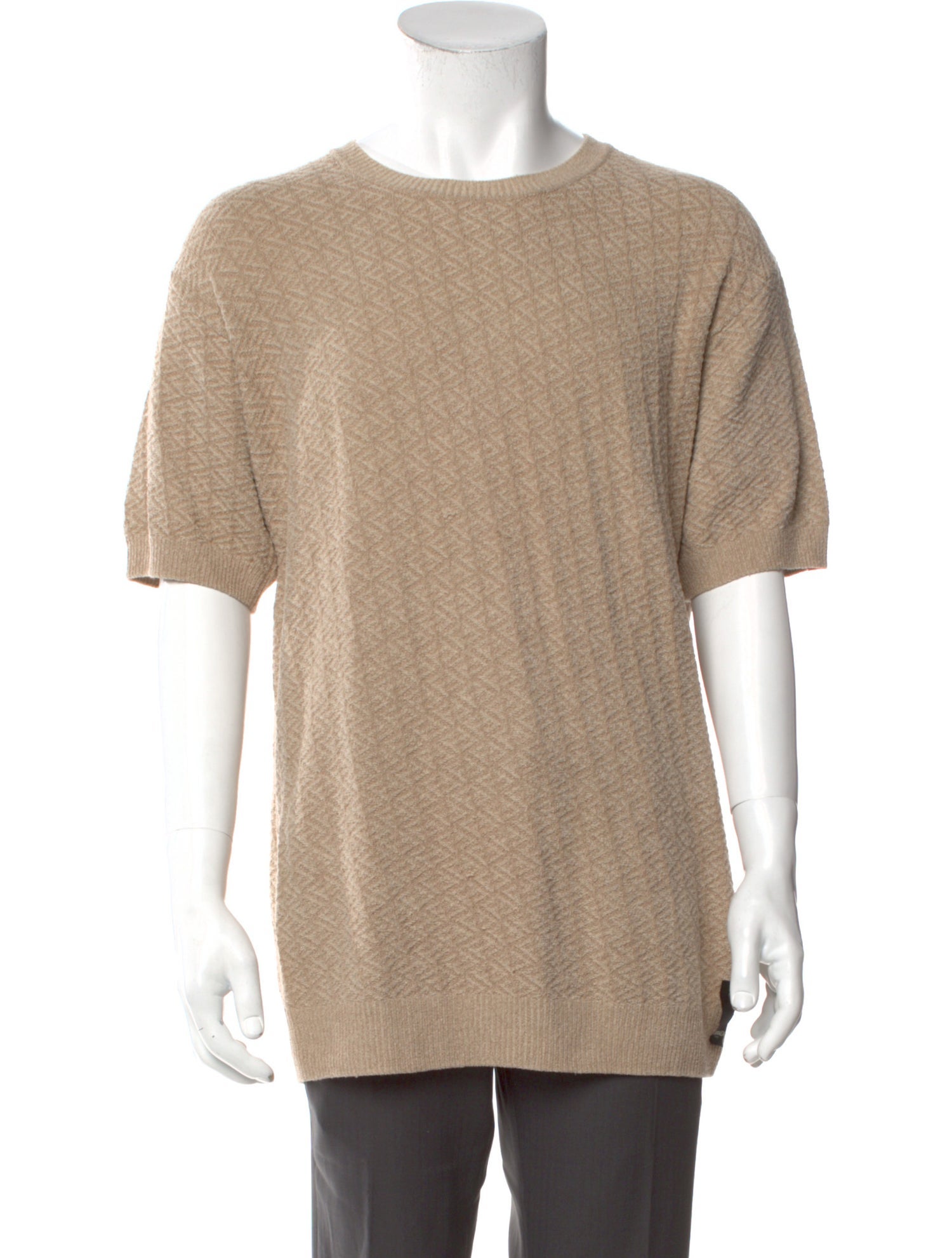Fendi Crew Neck Short Sleeve T-Shirt