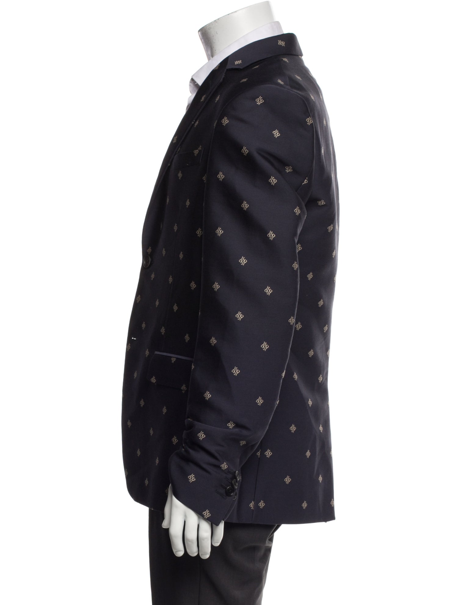 Fendi Printed Blazer