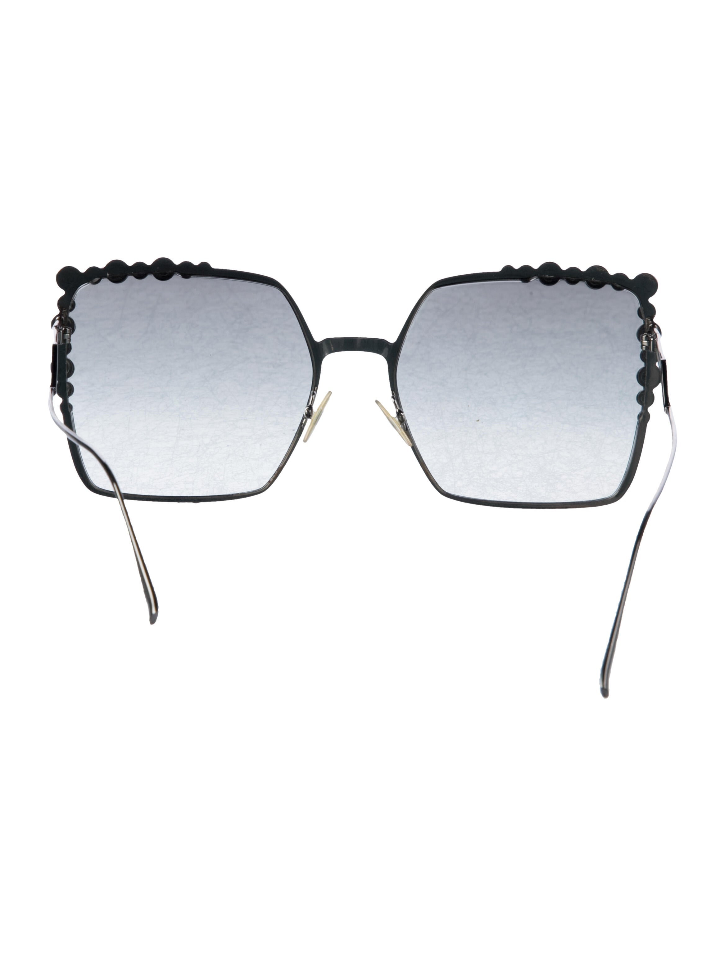 Fendi Square Gradient Sunglasses