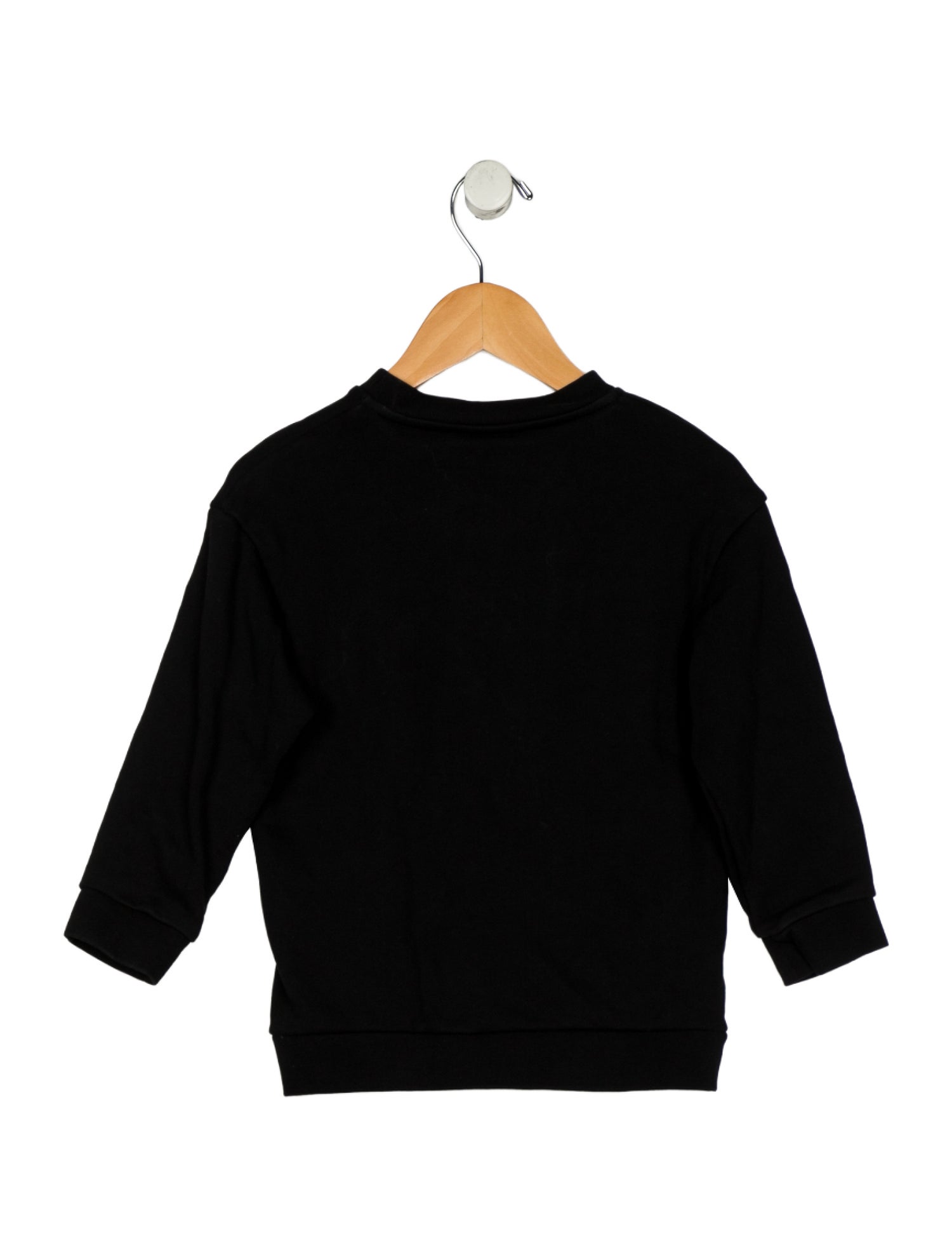 Fendi Kids Unisex Logo Embroidered Pullover Sweater