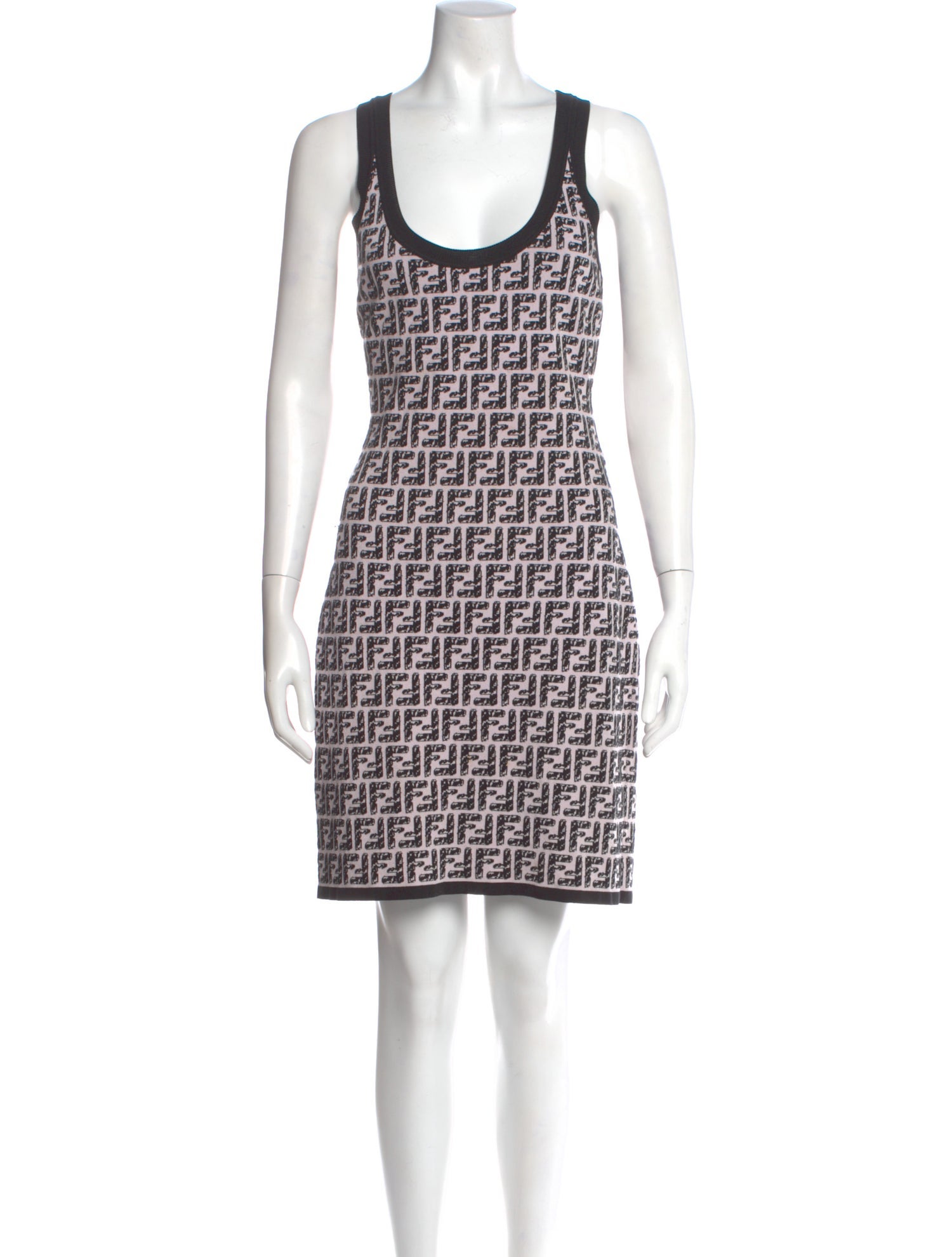 Fendi Printed Mini Dress