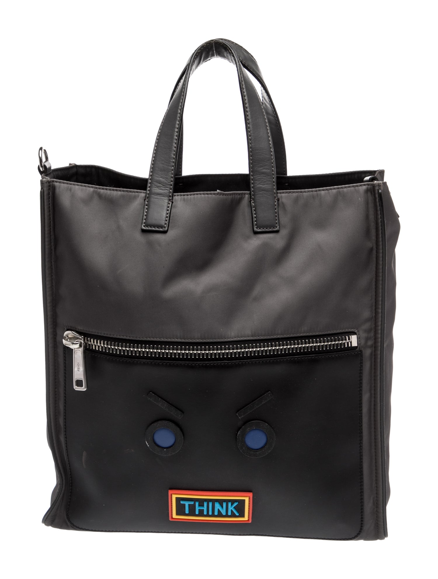 Fendi Faces Tote