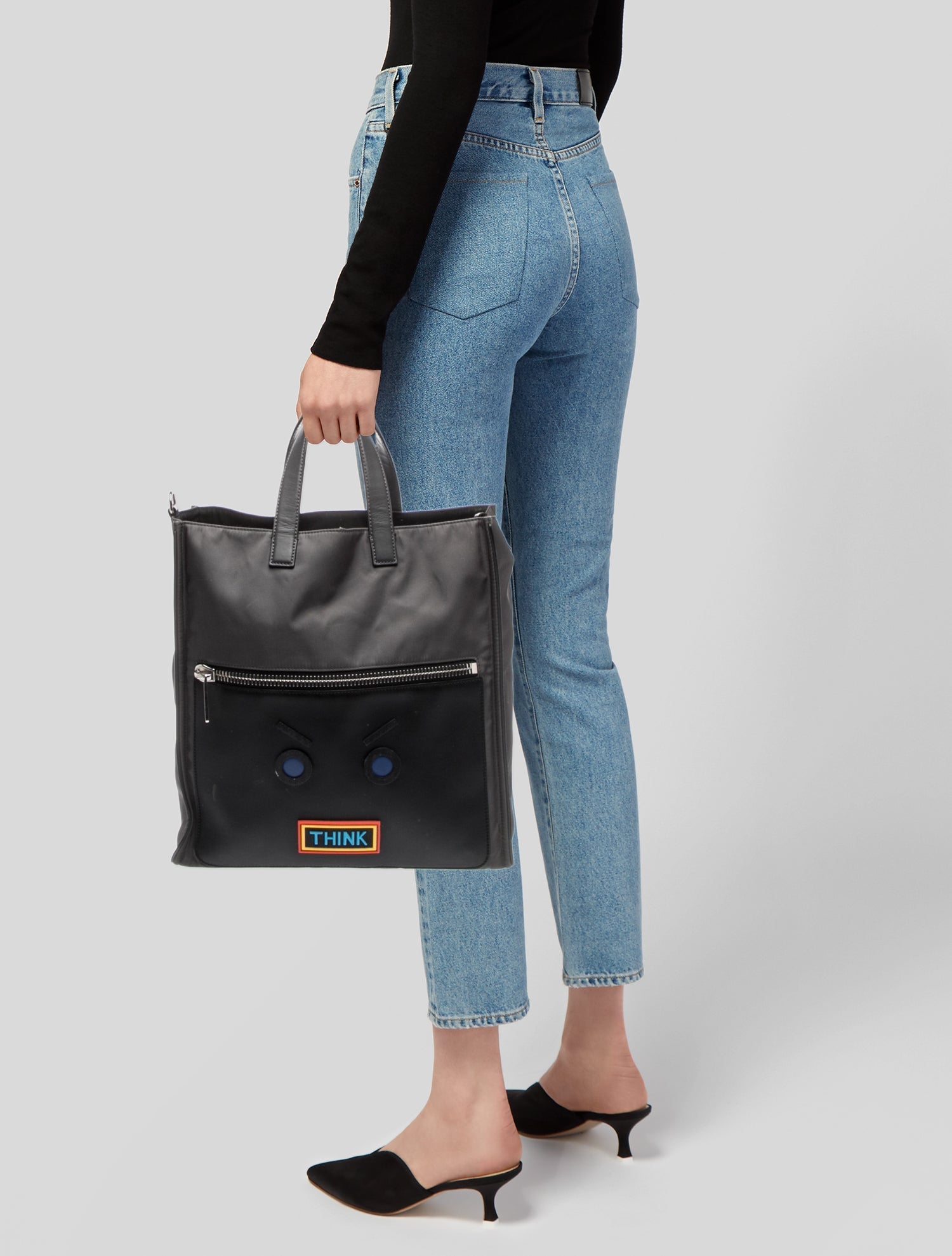 Fendi Faces Tote