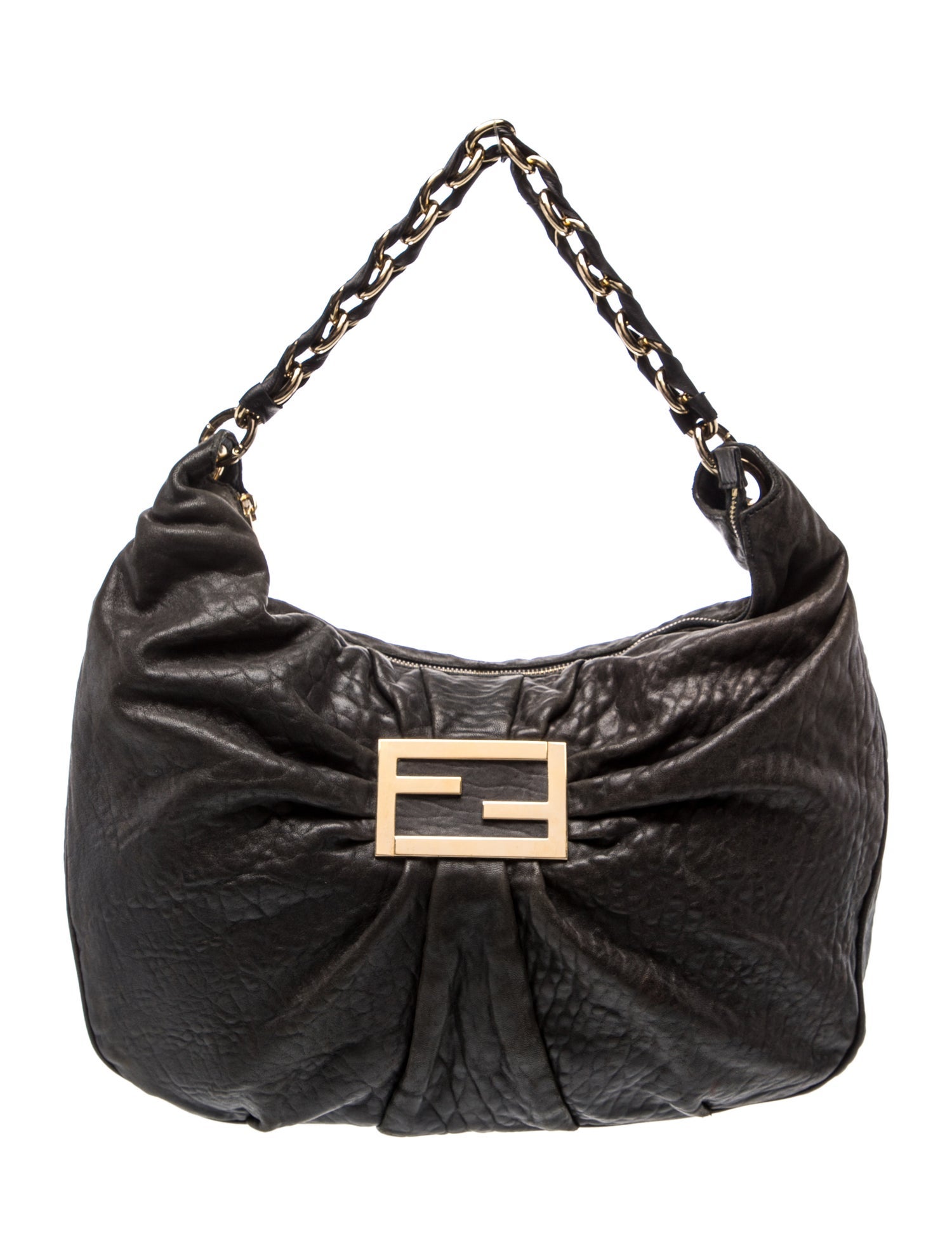 Fendi Leather Shoulder Bag