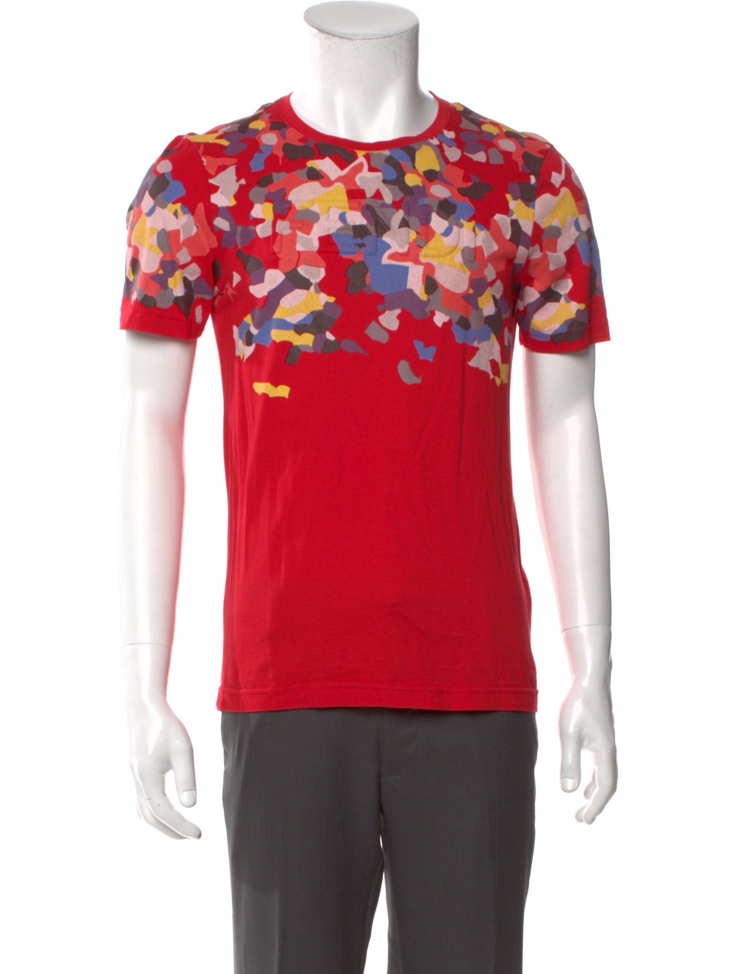 Fendi Graphic Print Crew Neck T-Shirt