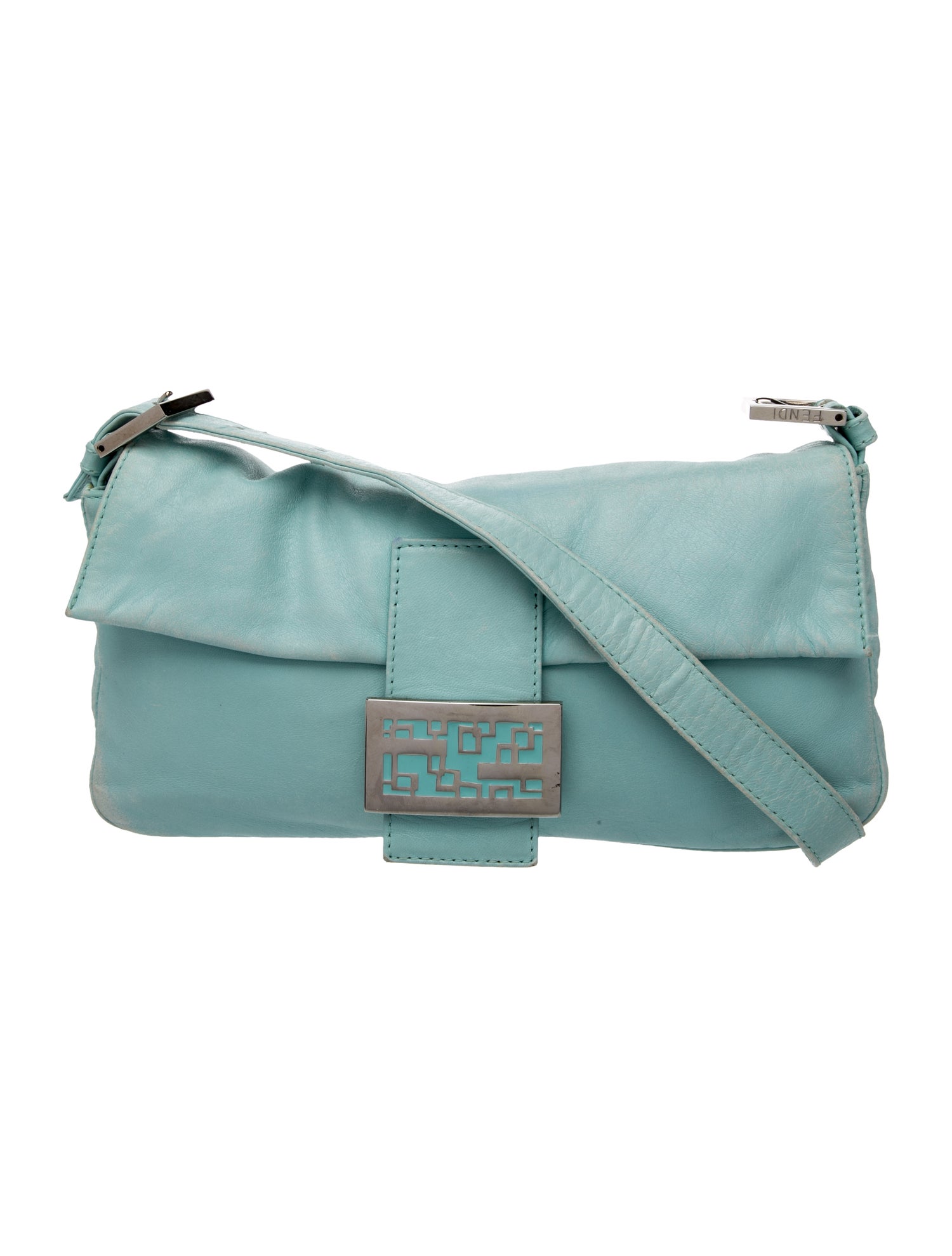 Fendi Leather Shoulder Bag Vintage