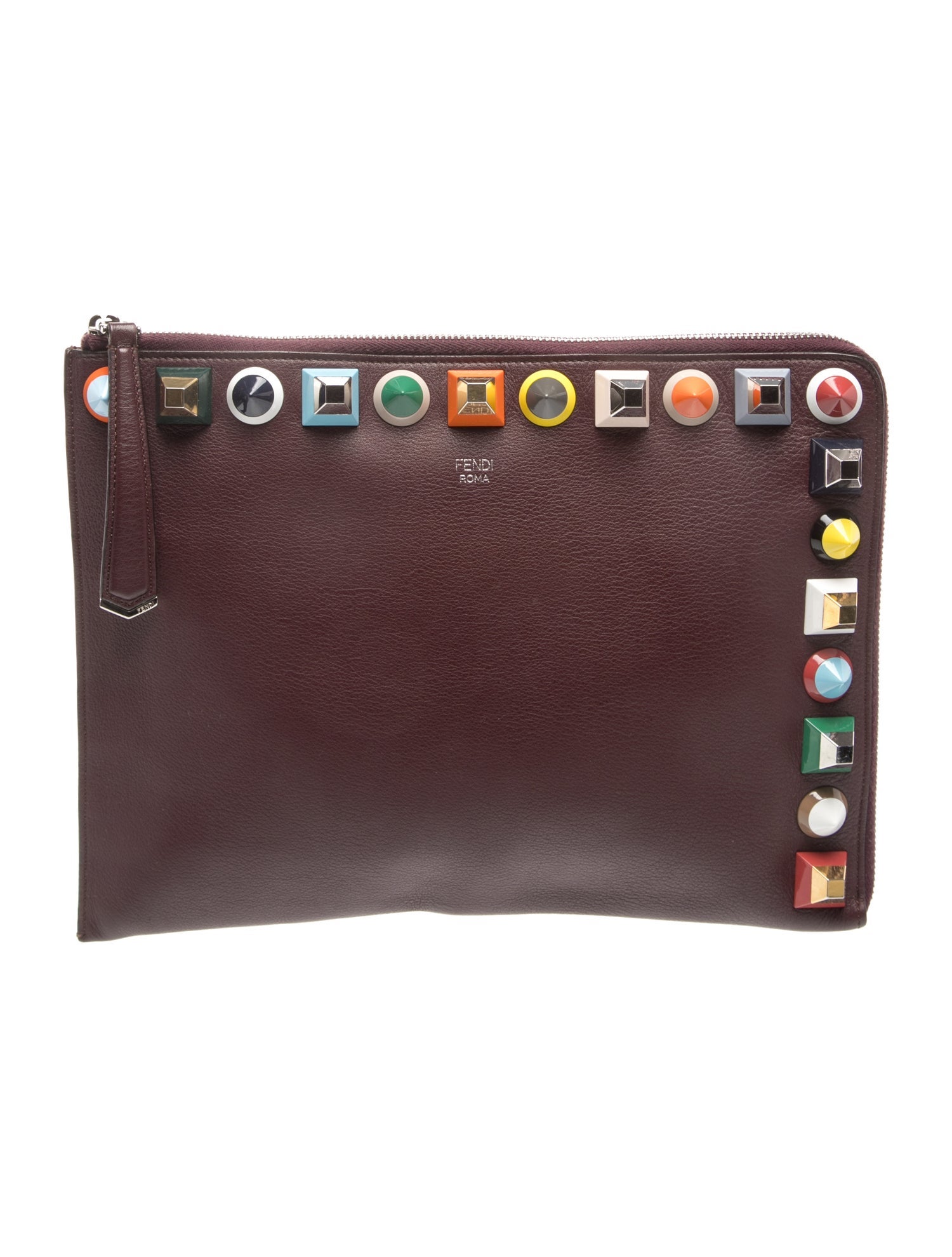 Fendi Rainbow Studs Flat