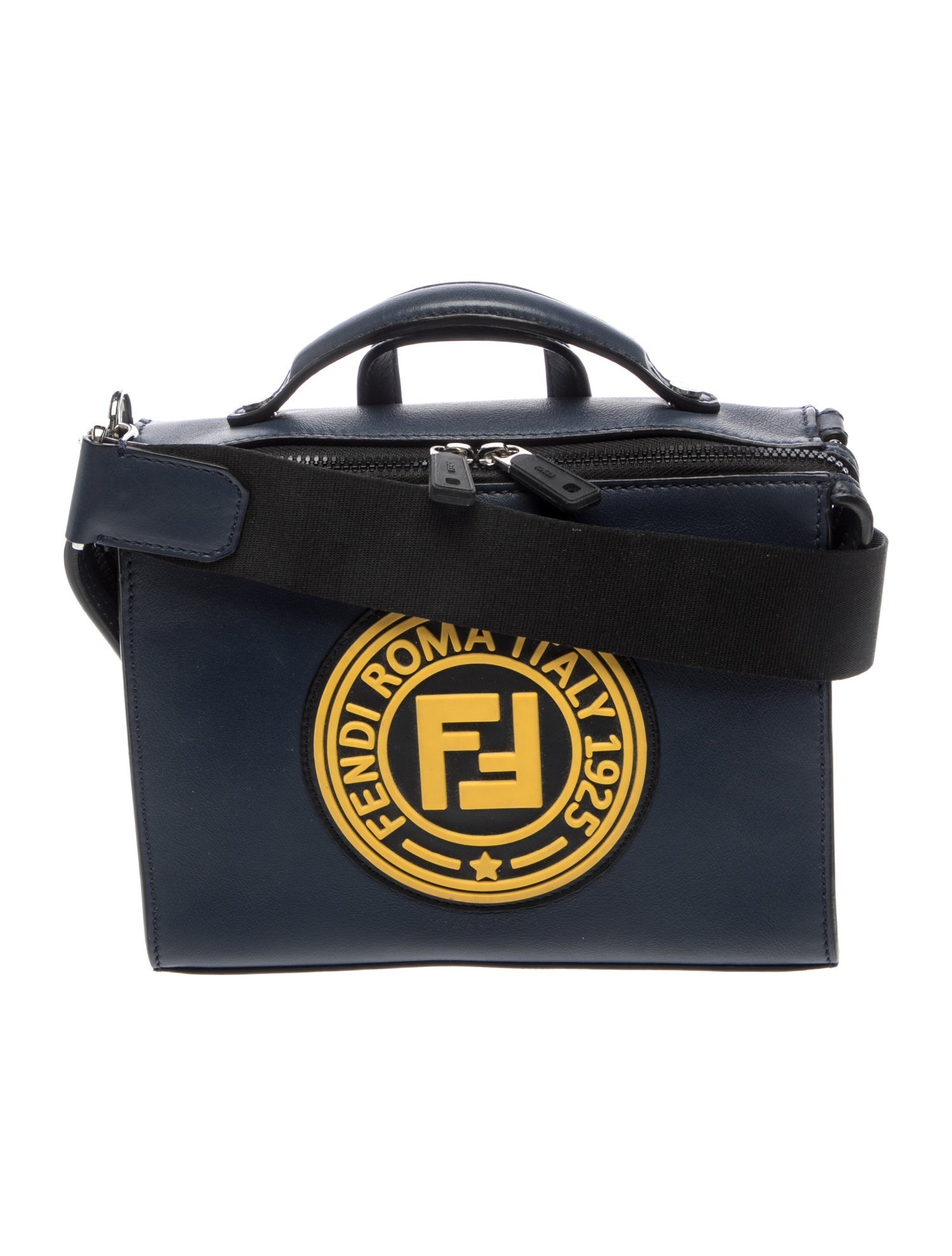 Fendi Leather Logo Patch Lui Small