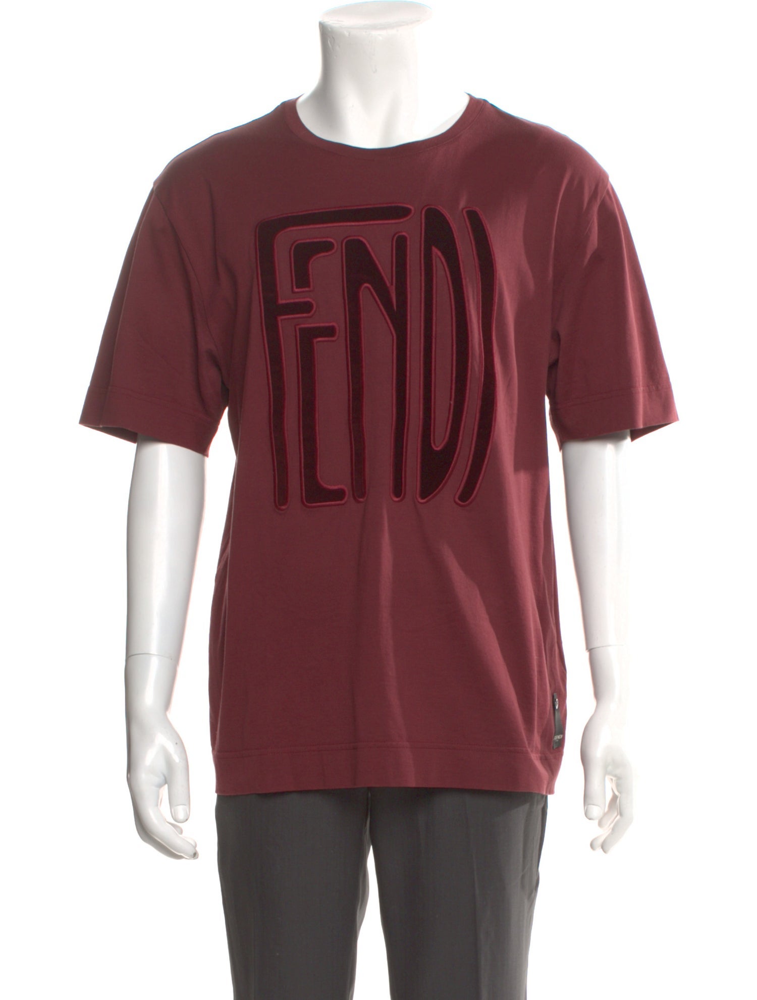 Fendi Graphic Print Crew Neck T-Shirt
