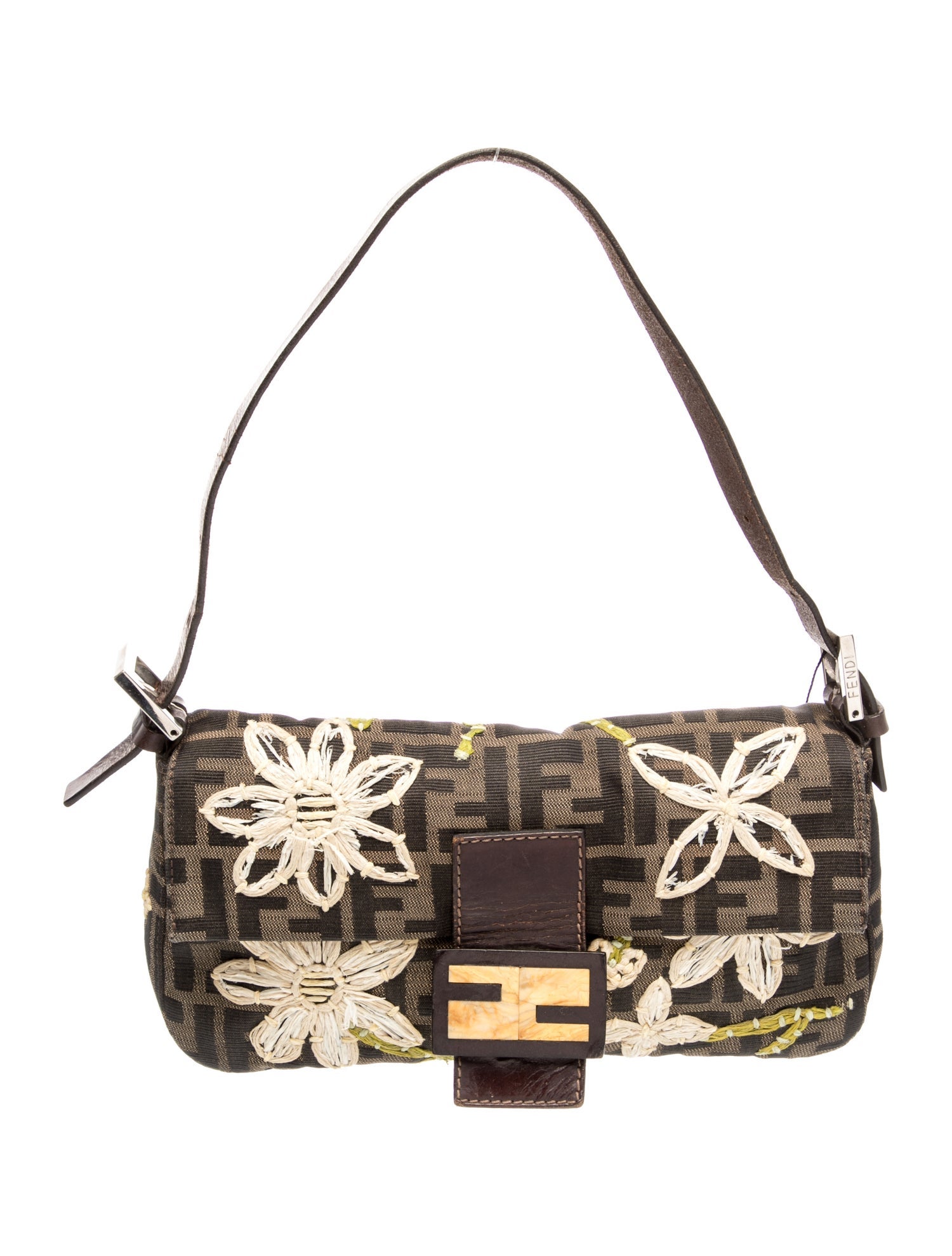Fendi Zucca FF Baguette Vintage