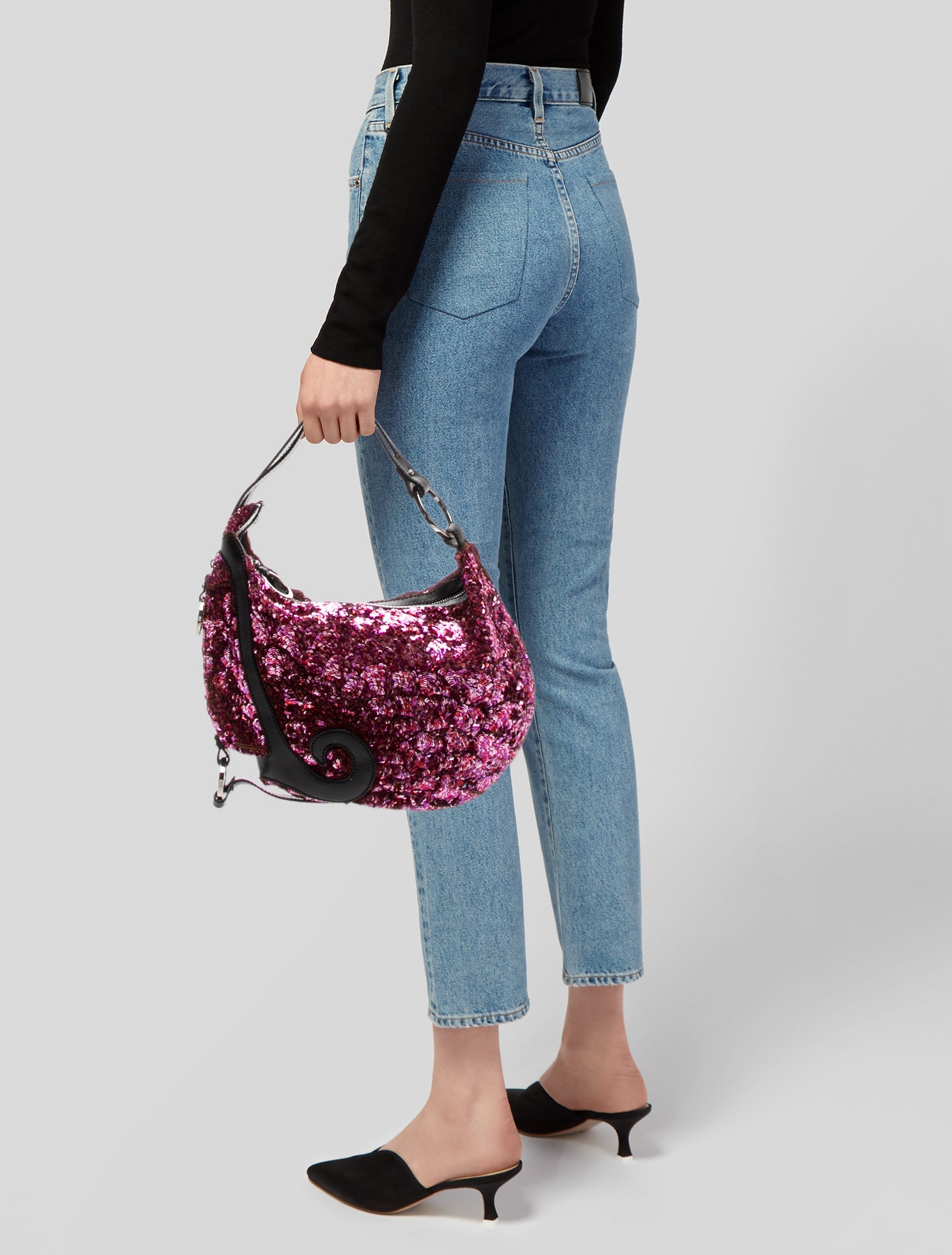 Fendi Sequins Hobo