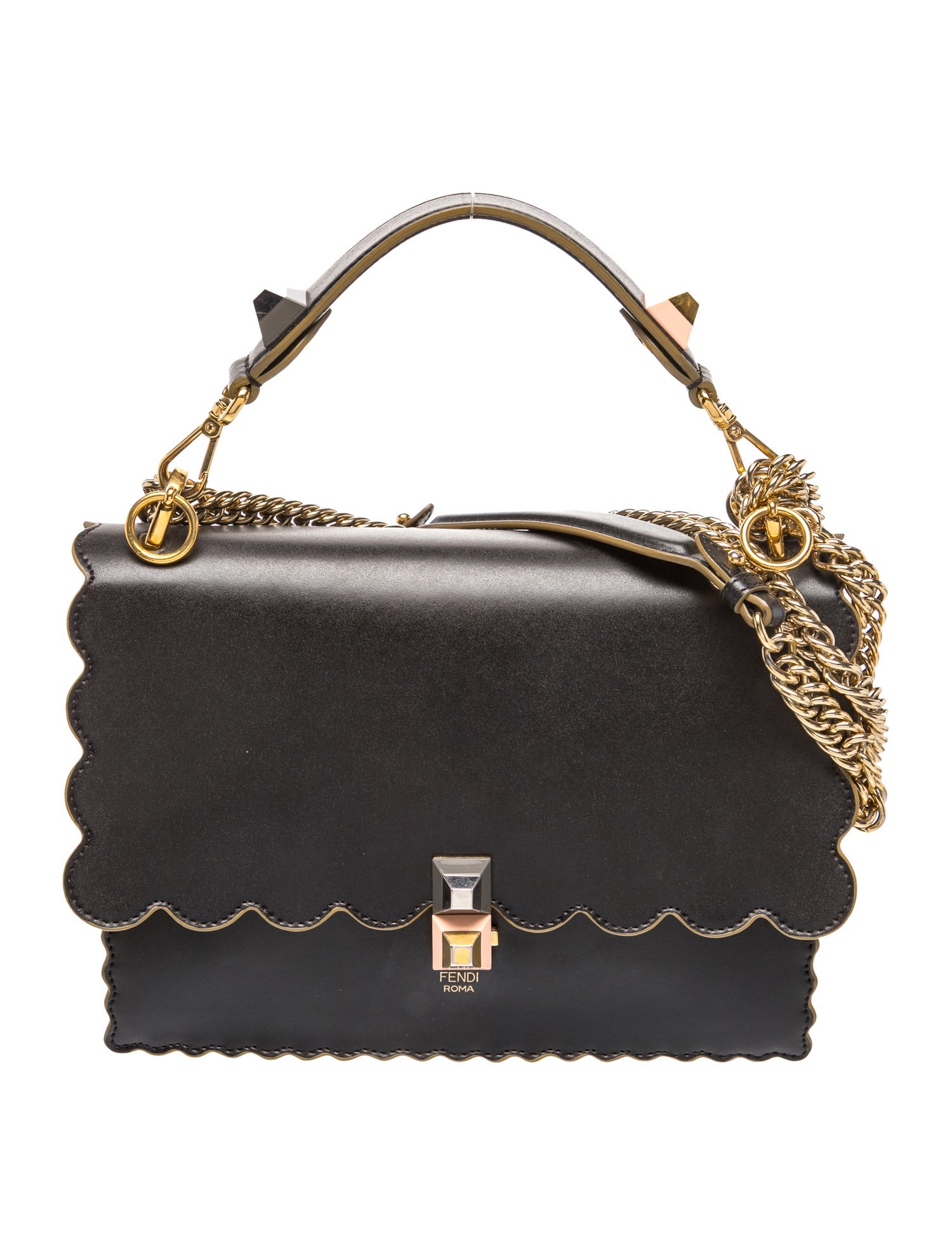 Fendi Leather Shoulder Bag