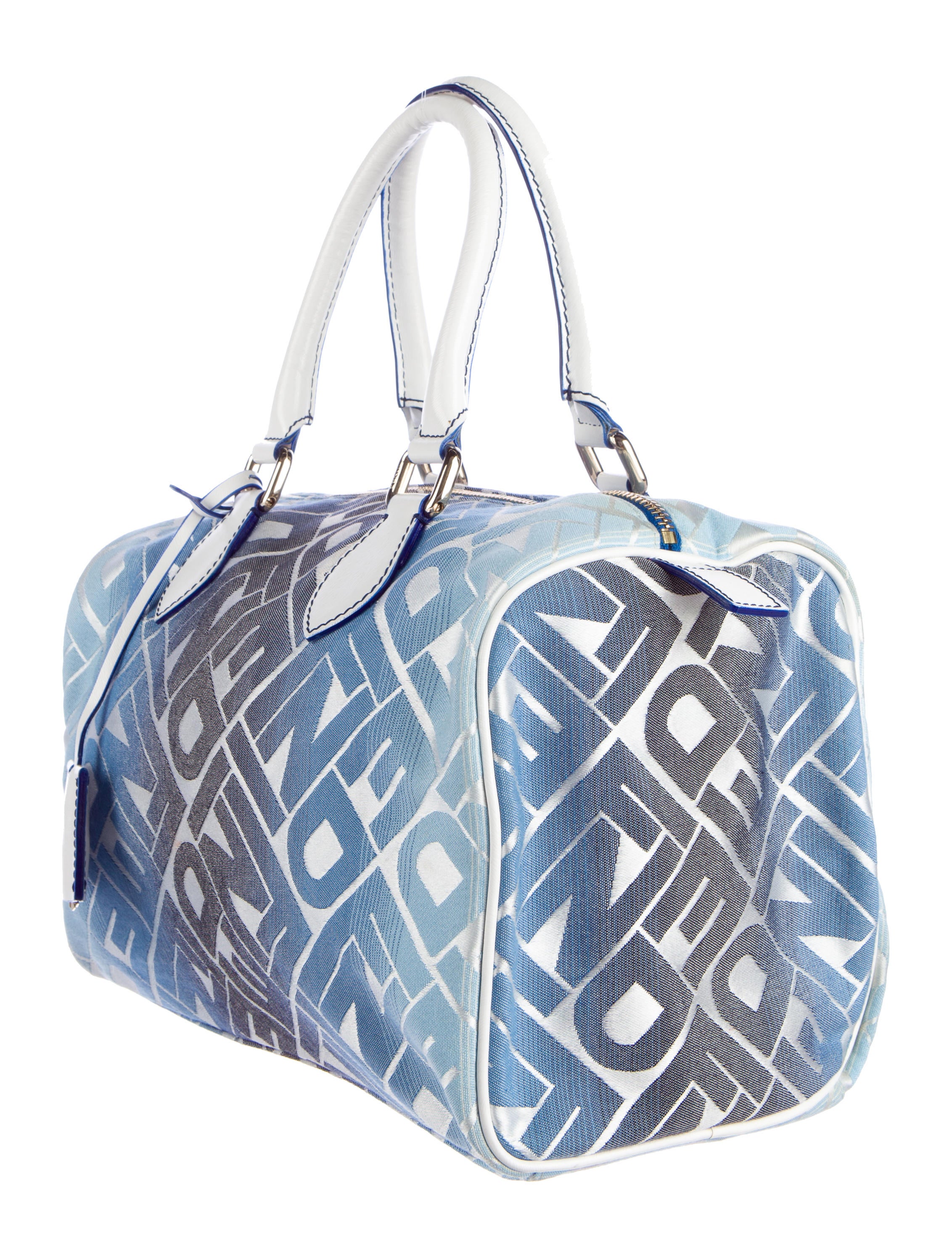 Fendi Mini Duffel Logo Bag Handbags FEN42720 The RealReal