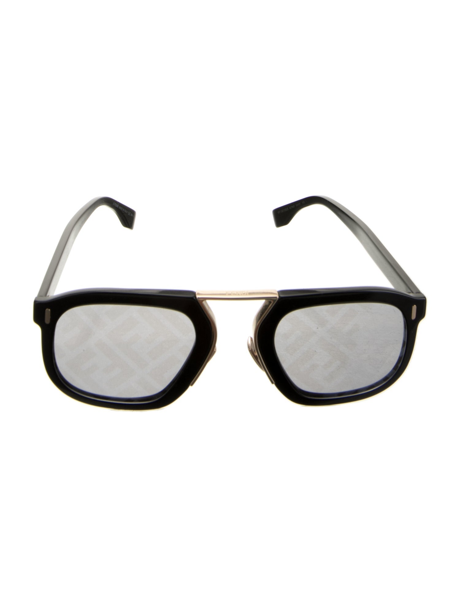 Fendi Square Mirrored Sunglasses