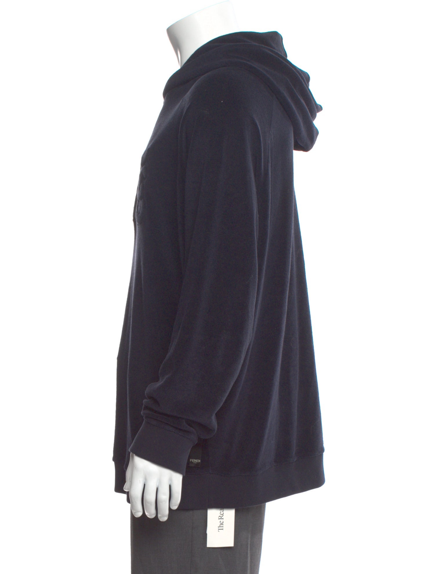 Fendi Zucca FF Logo Crew Neck Hoodie