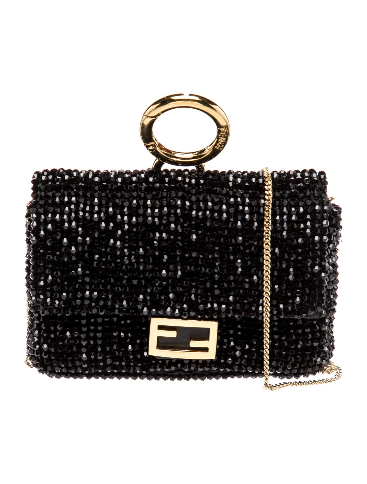 Fendi Crystal Baguette Nano