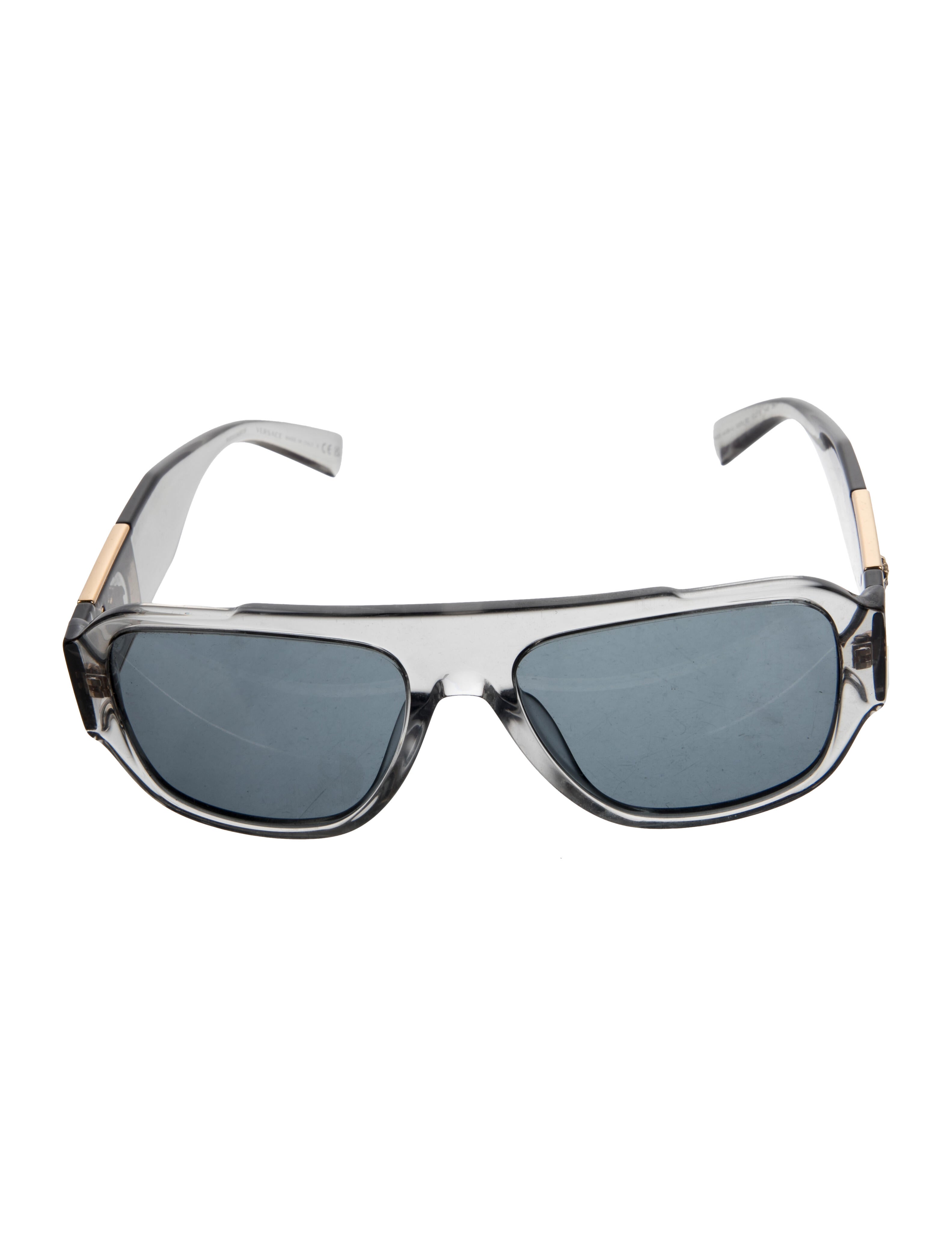 Versace Square Tinted Sunglasses