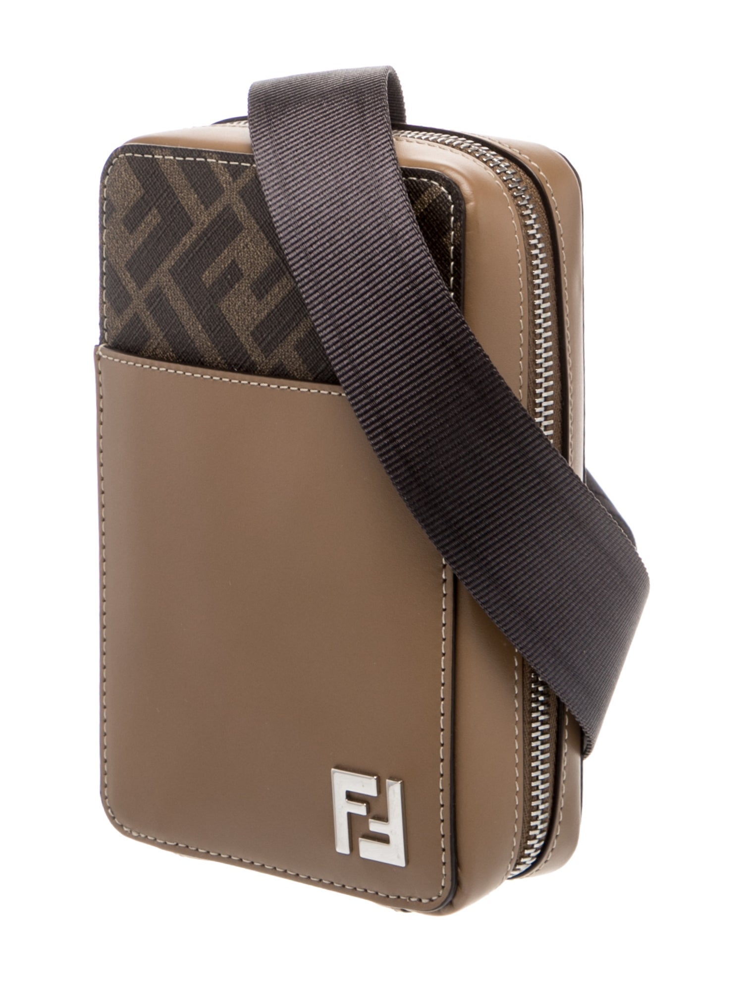 Fendi Zucca FF Crossbody Bag 2023