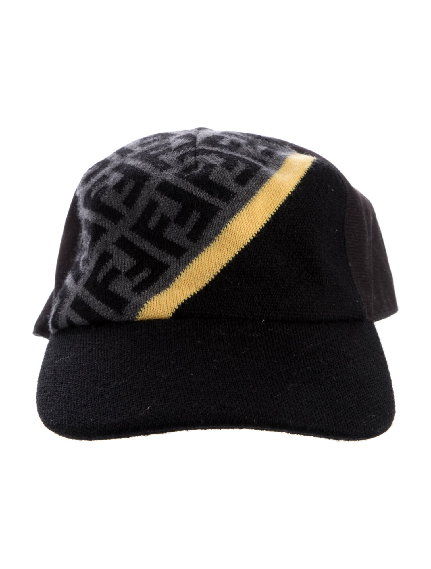 Fendi Zucca Fabric Baseball Cap.