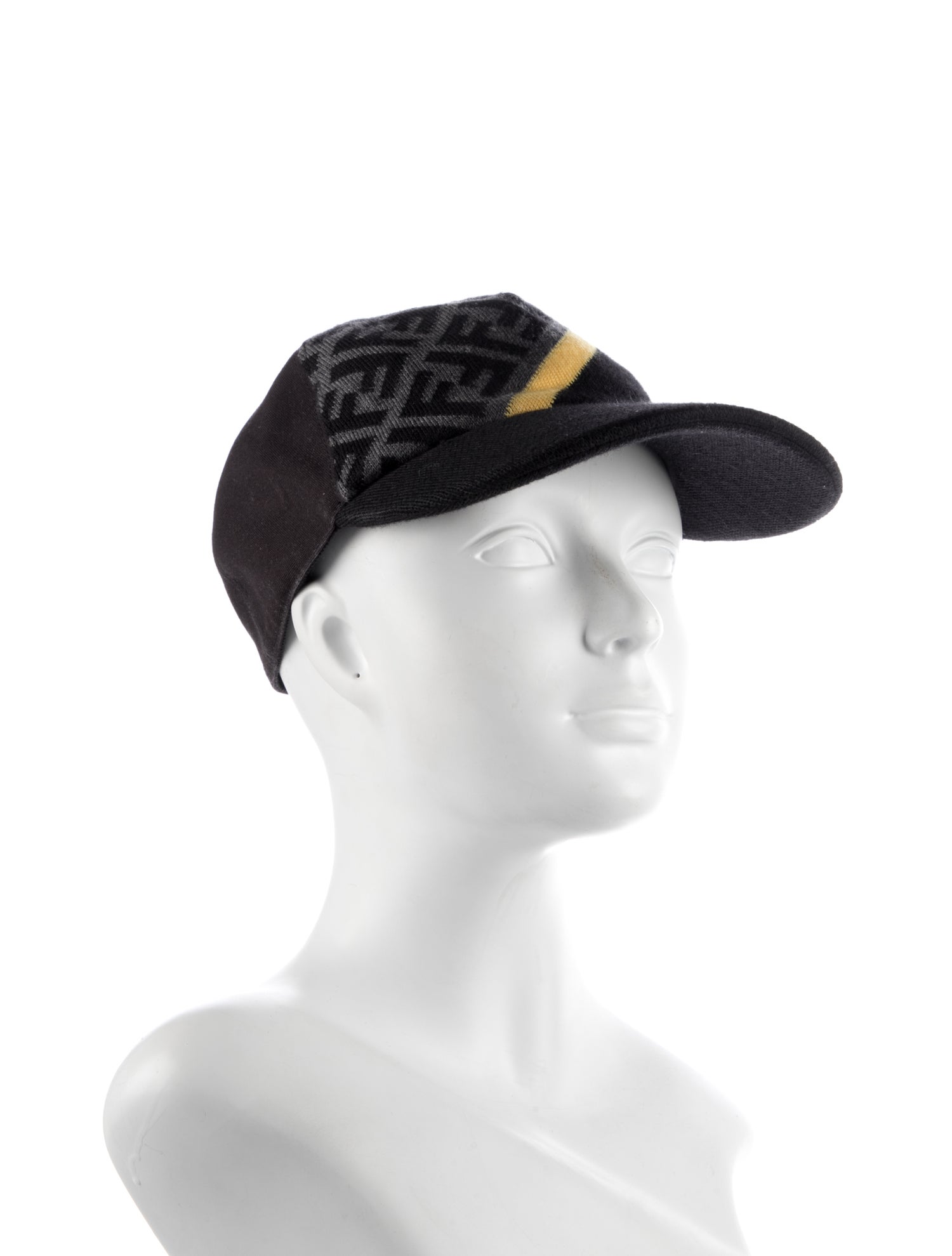 Fendi Zucca Fabric Baseball Cap.