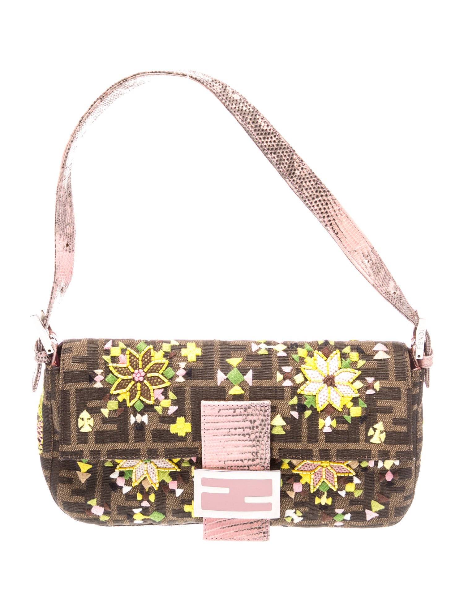 Fendi Zucca FF Baguette Vintage