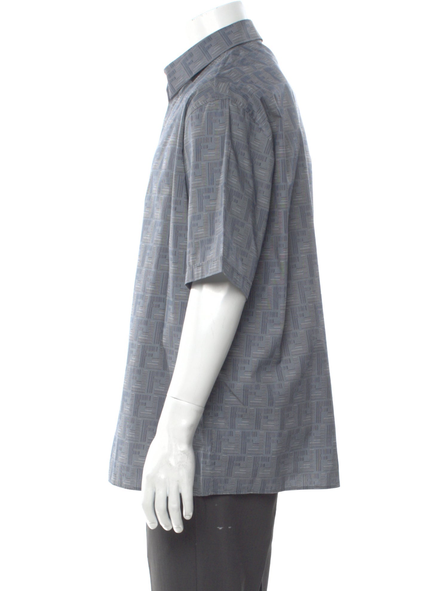 Fendi Zucca FF Logo Printed Shirt