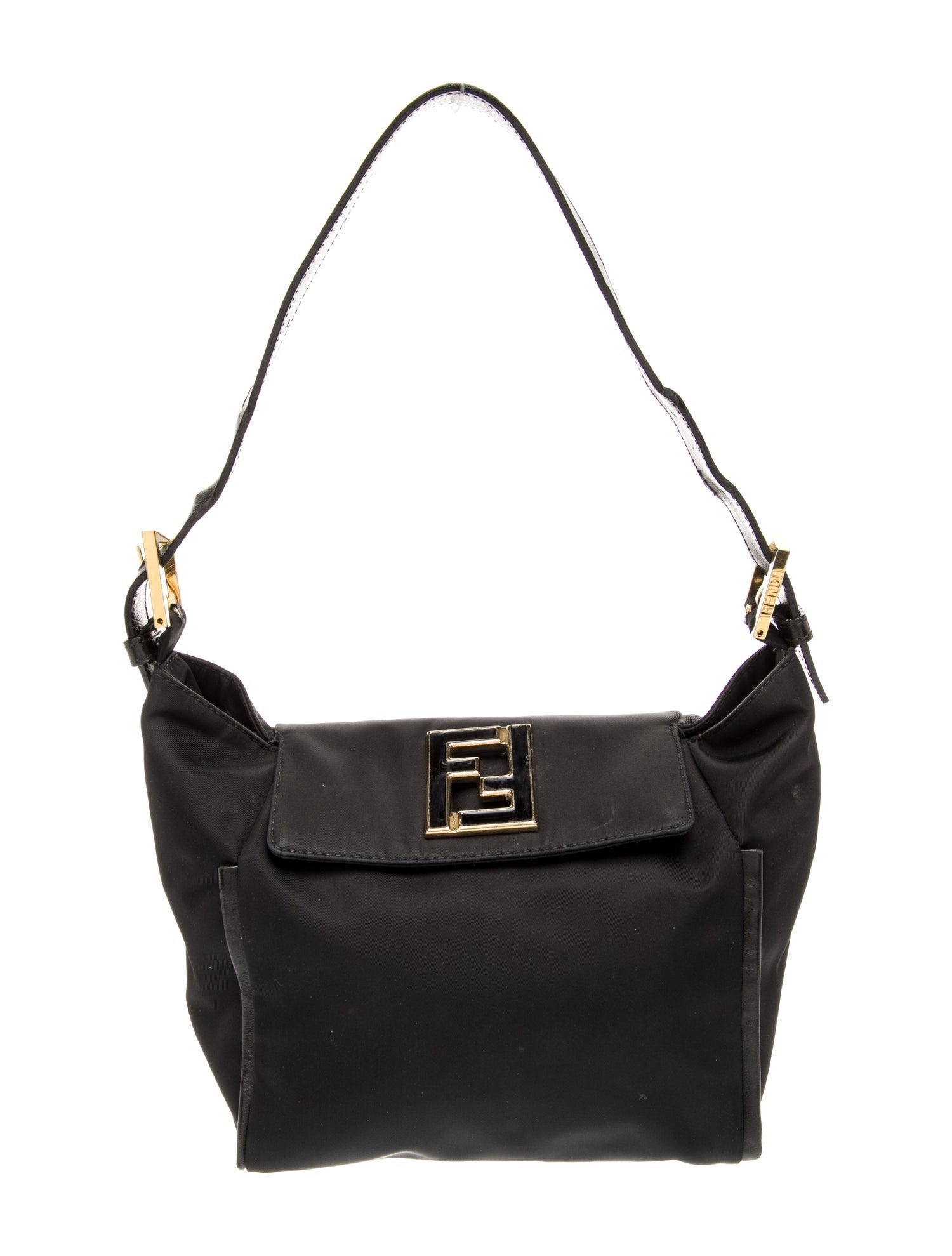 Fendi Zucchino FF Top Handle Bag