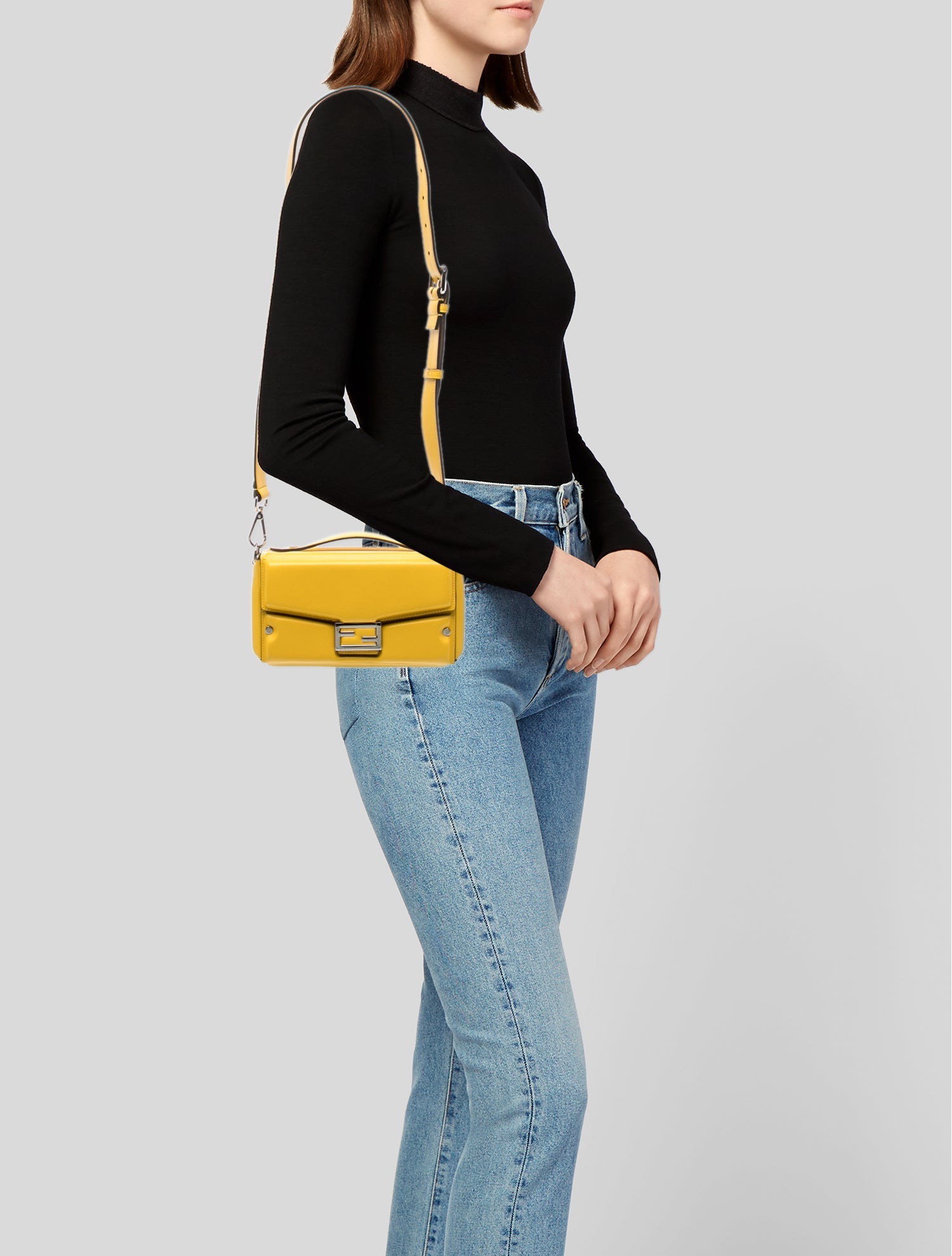 Fendi Leather Baguette 2024