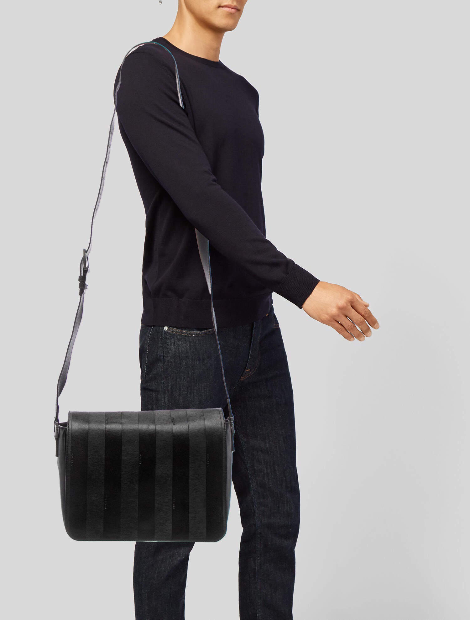 Fendi Pequin Vintage